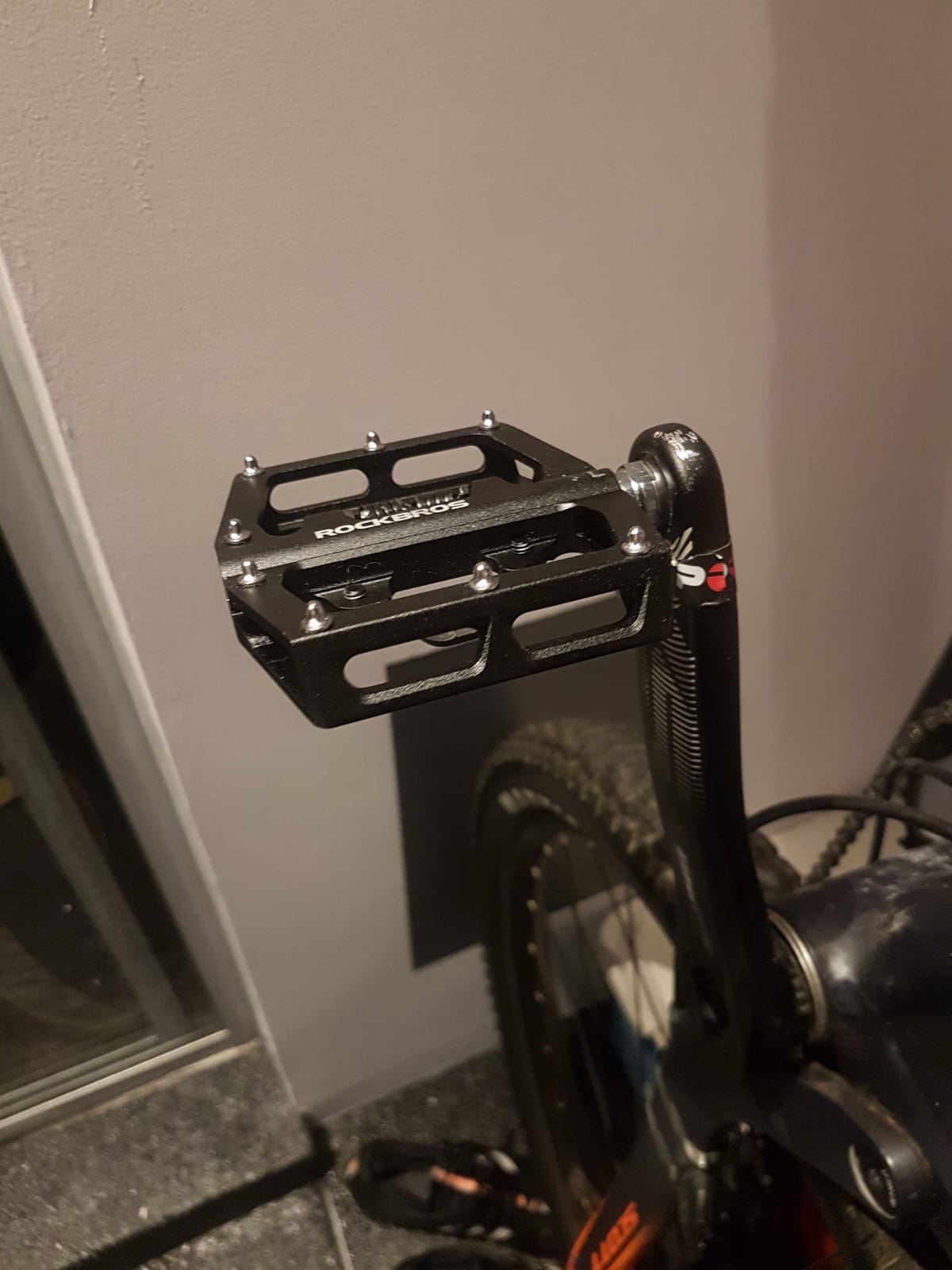 ROCKBROS SPD Compatible MTB Pedals, Dual Function Clipless Flat Pedals customer photo 2