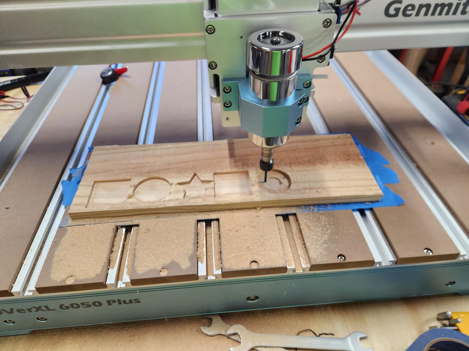 Genmitsu PROVerXL 6050 Plus CNC Router Machine for Big Projects customer photo 1