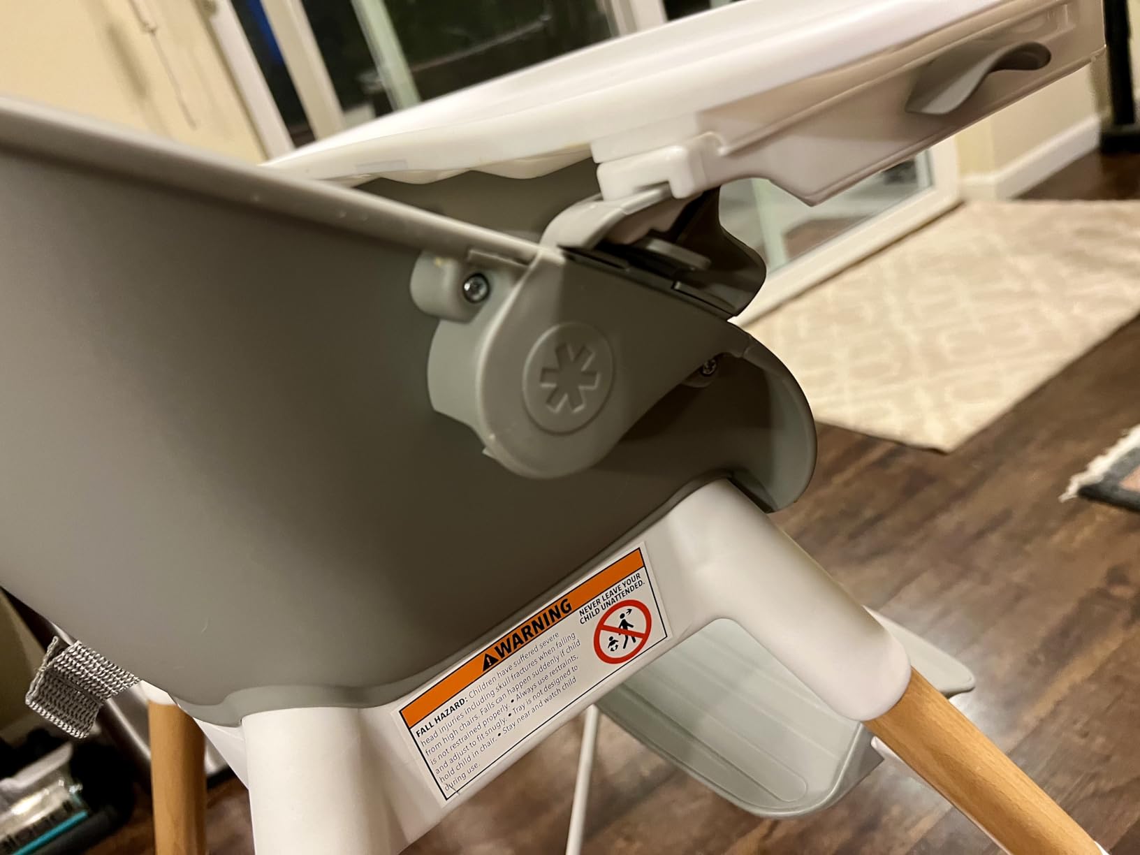 Skip Hop Baby High Chair 4 in 1 Convertible High Chair, EON, Slate Blue customer photo 2