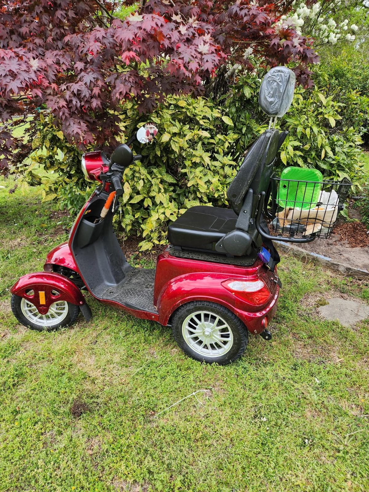 Heavy Duty 4 Wheel Mobility Scooters for Seniors & Adults 500lbs Capacity - Electric Powered Chair - 1000W All Terrain Fast Mobility Scooter for Travel w/Long Range Battery Remote Key customer photo 2