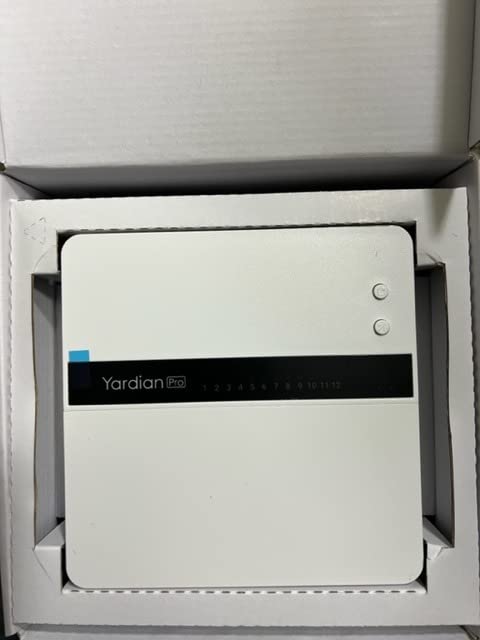 Yardian Pro 6-Zone Smart Sprinkler Controller, Apple HomeKit & Wi-Fi | Apple HomeKit & Home Assistant Compatible, Ethernet & Wi-Fi, Weather-Based Scheduling, Easy DIY Install, Manual Buttons customer photo 1
