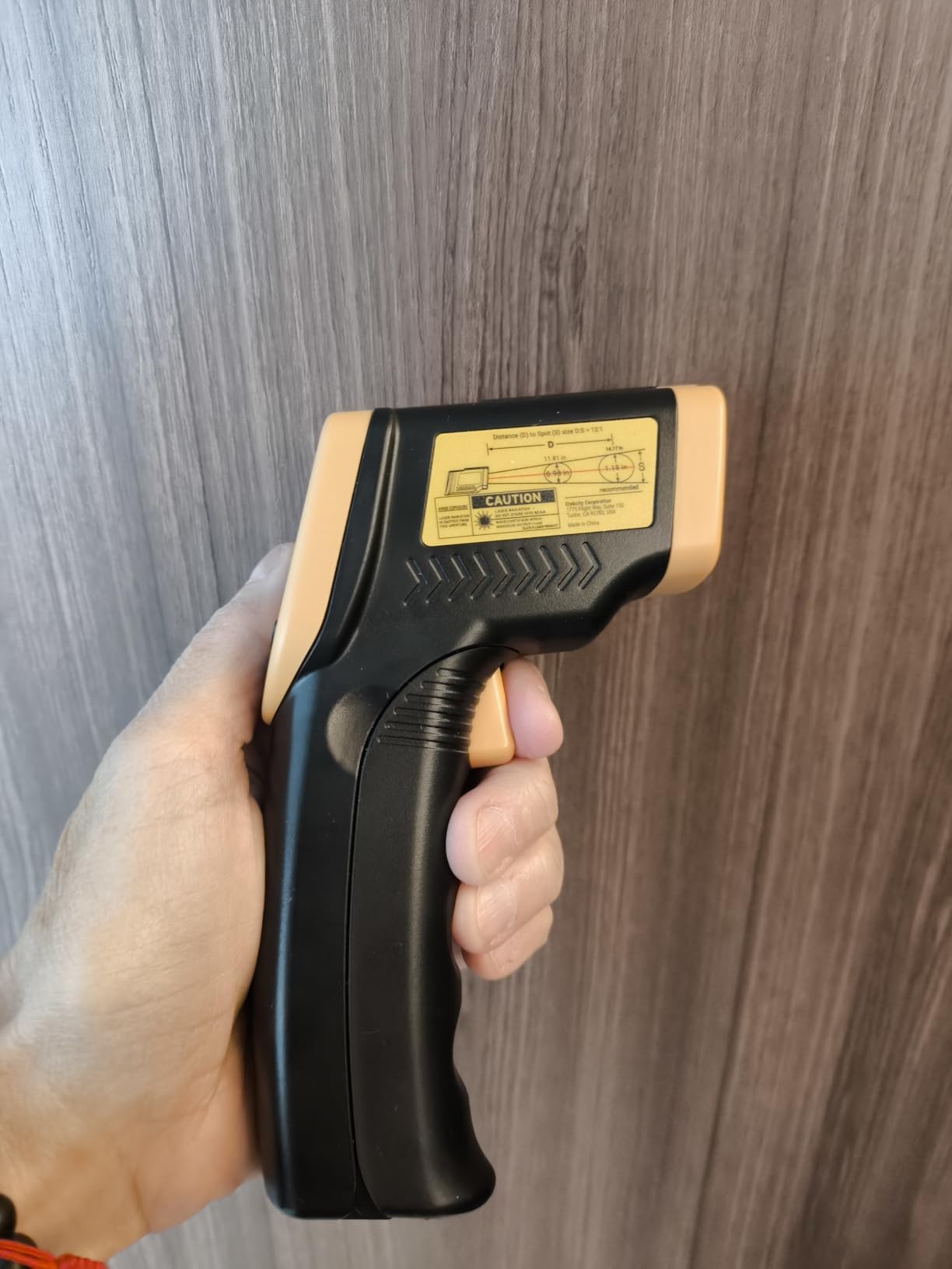 Etekcity Infrared Thermometer Laser Temperature Gun 774 customer photo 1