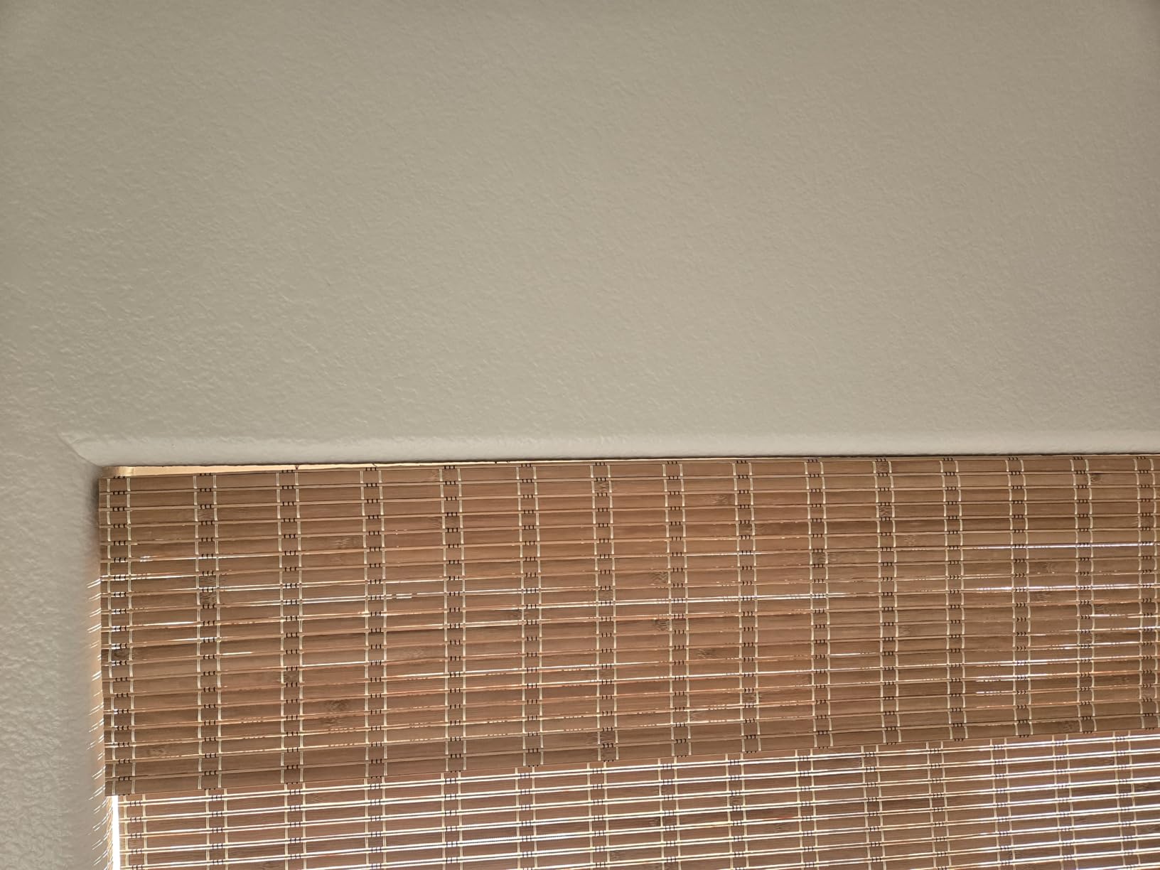 LazBlinds No Drill Cordless Bamboo Roman Shades, 35