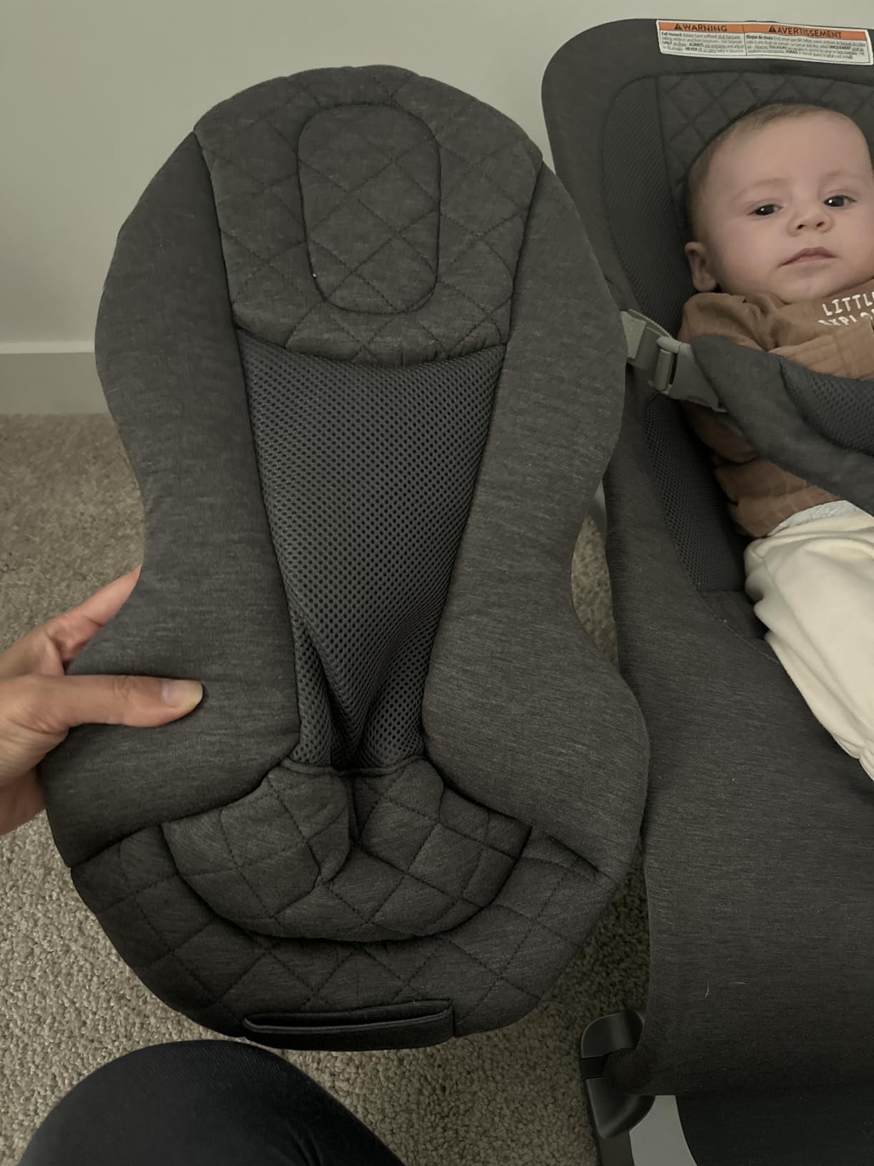 Ergobaby Evolve 3-in-1 Bouncer Seat for Babies and Toddlers 5.5-25 lbs customer photo 2