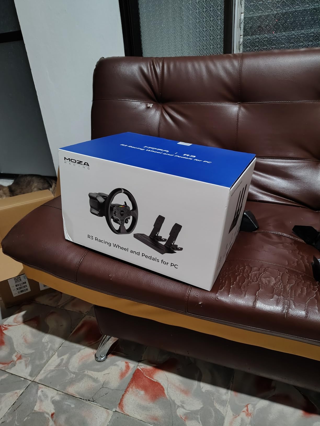 MOZA R3 Bundle Kit Direct Drive Servo base, Racing Wheel and Pedals for PC customer photo 1