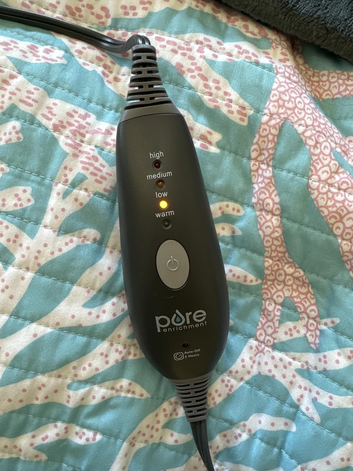 Pure Enrichment PureRelief Pro Far Infrared XL Heating Pad, 4 Heat Settings customer photo 2