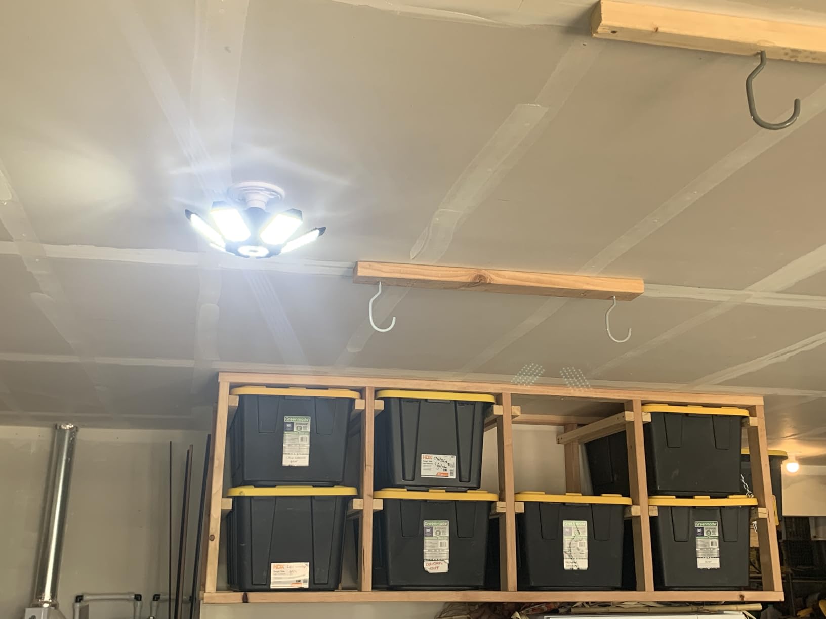 Garage Lights - 32000LM LED Garage Ceiling Lights 6500K Daylight customer photo 2