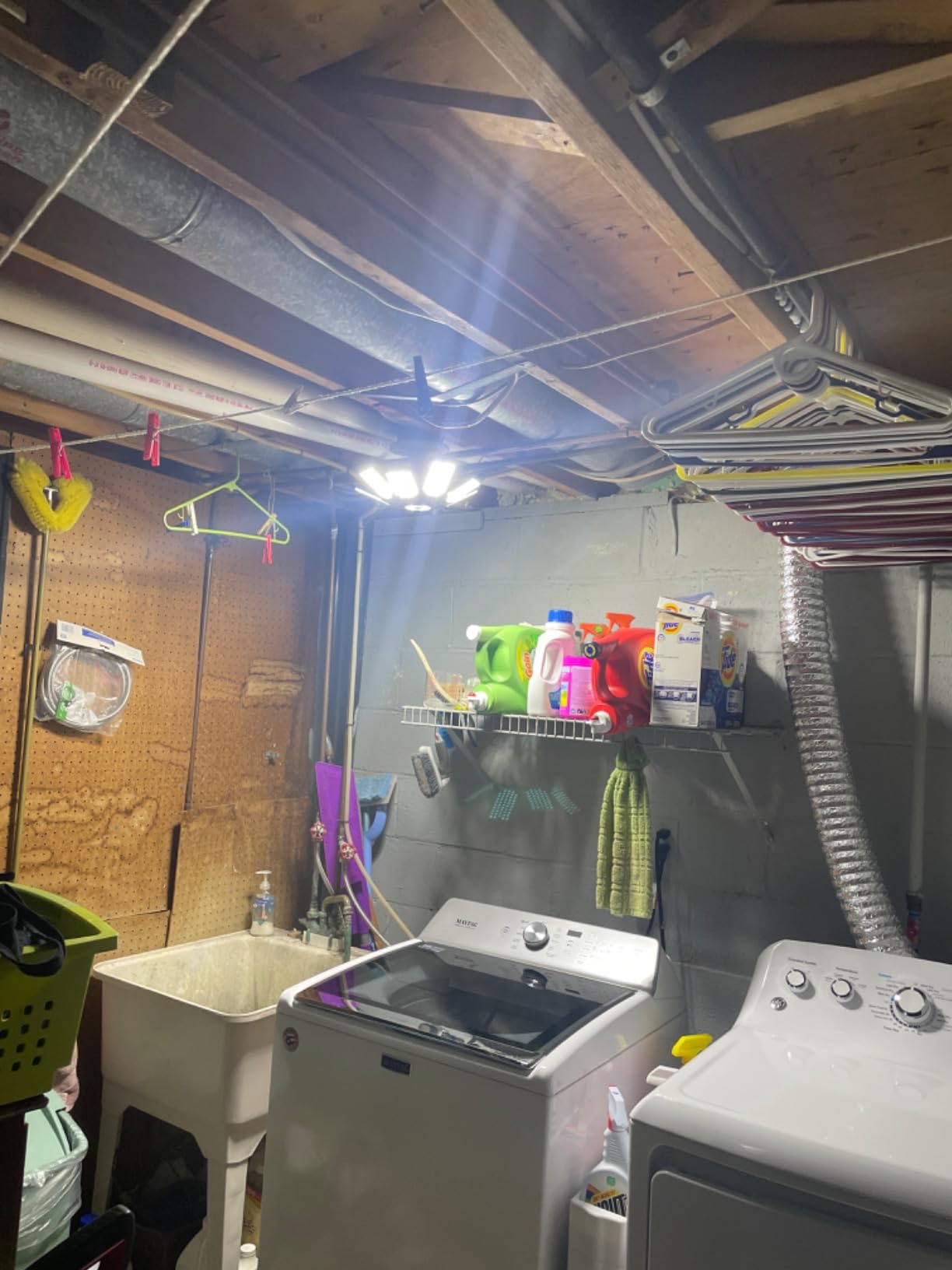 Garage Lights - Ultra Brighter 40,000LM Garage LED 6500K Daylight customer photo 1