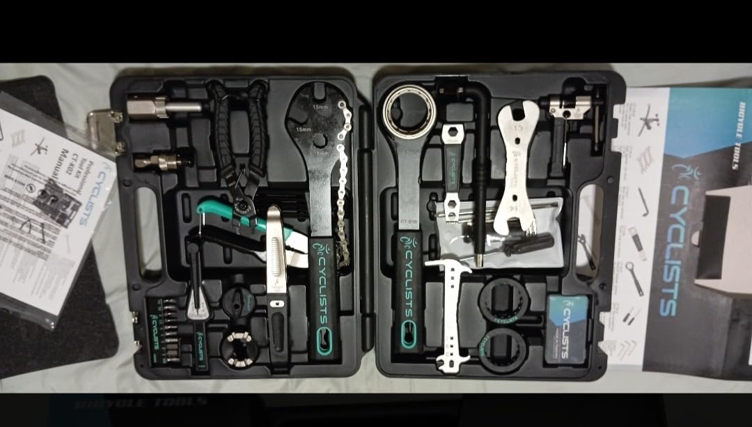 27 Piece Bike Tool Kit - Bike Tools Maintenance Repair Kit customer photo 2