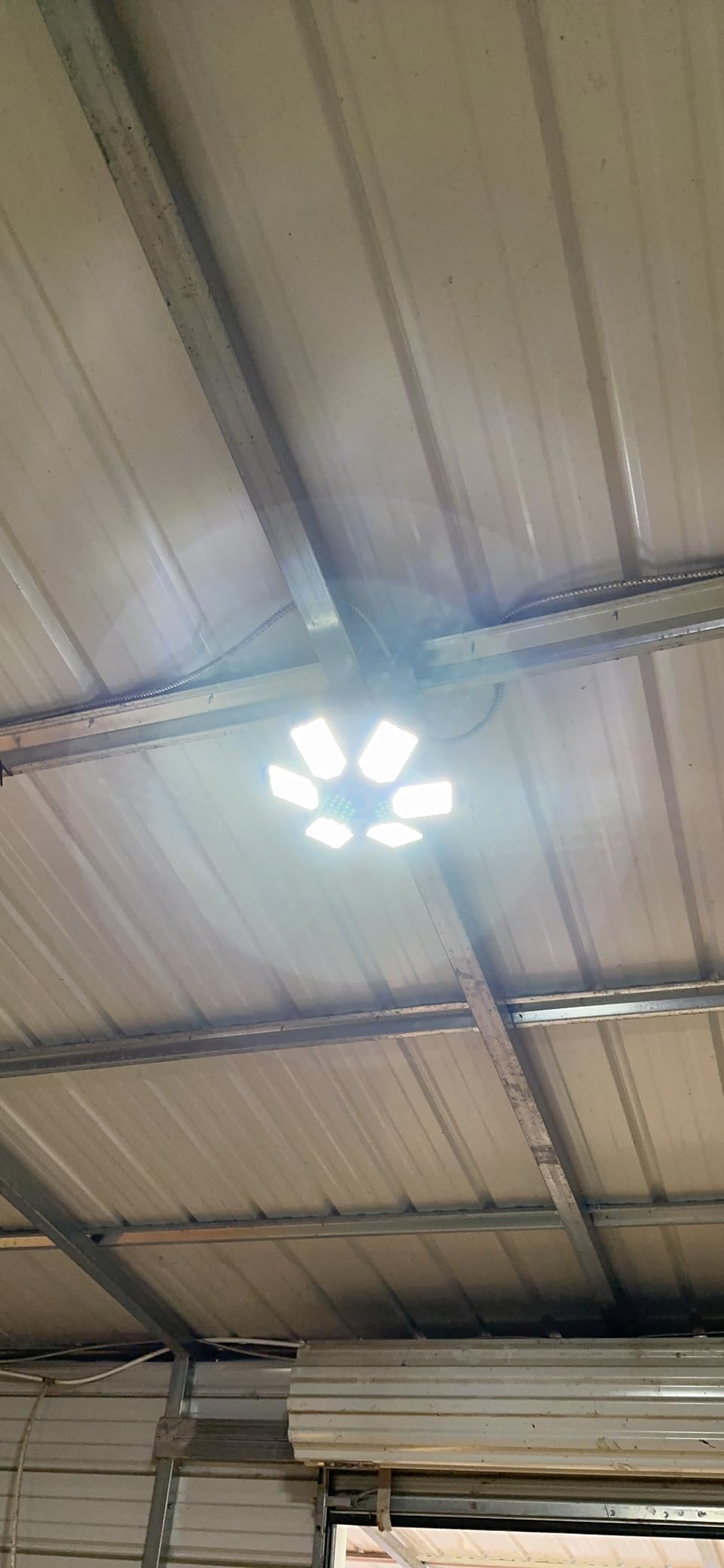 Adiding LED Garage Light 2 Pack, LED Garage Ceiling Lights 20000LM 6500K customer photo 1