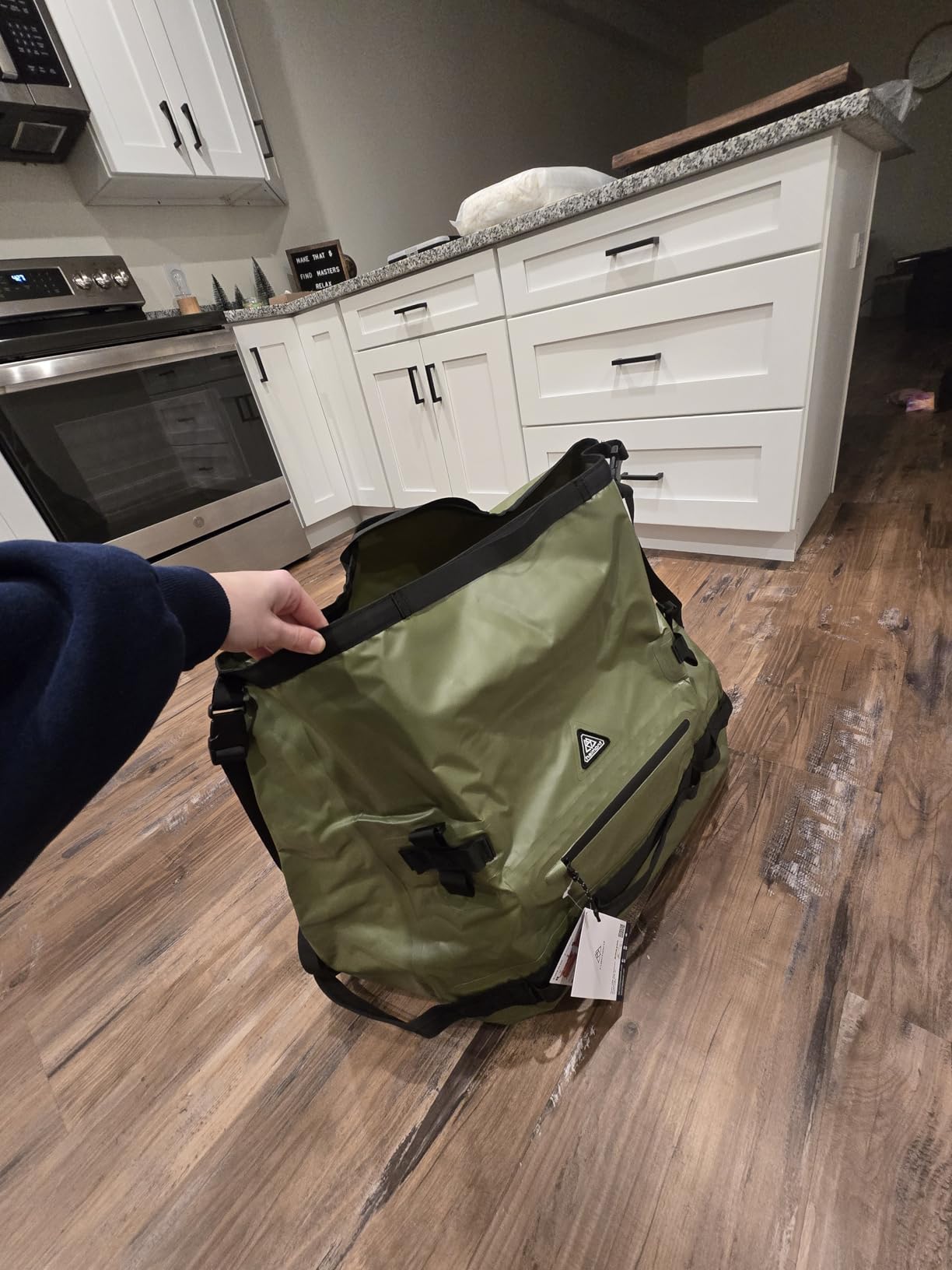 Haimont IPX7 Waterproof Roll-Top Dry Duffel Backpack Bag customer photo 1