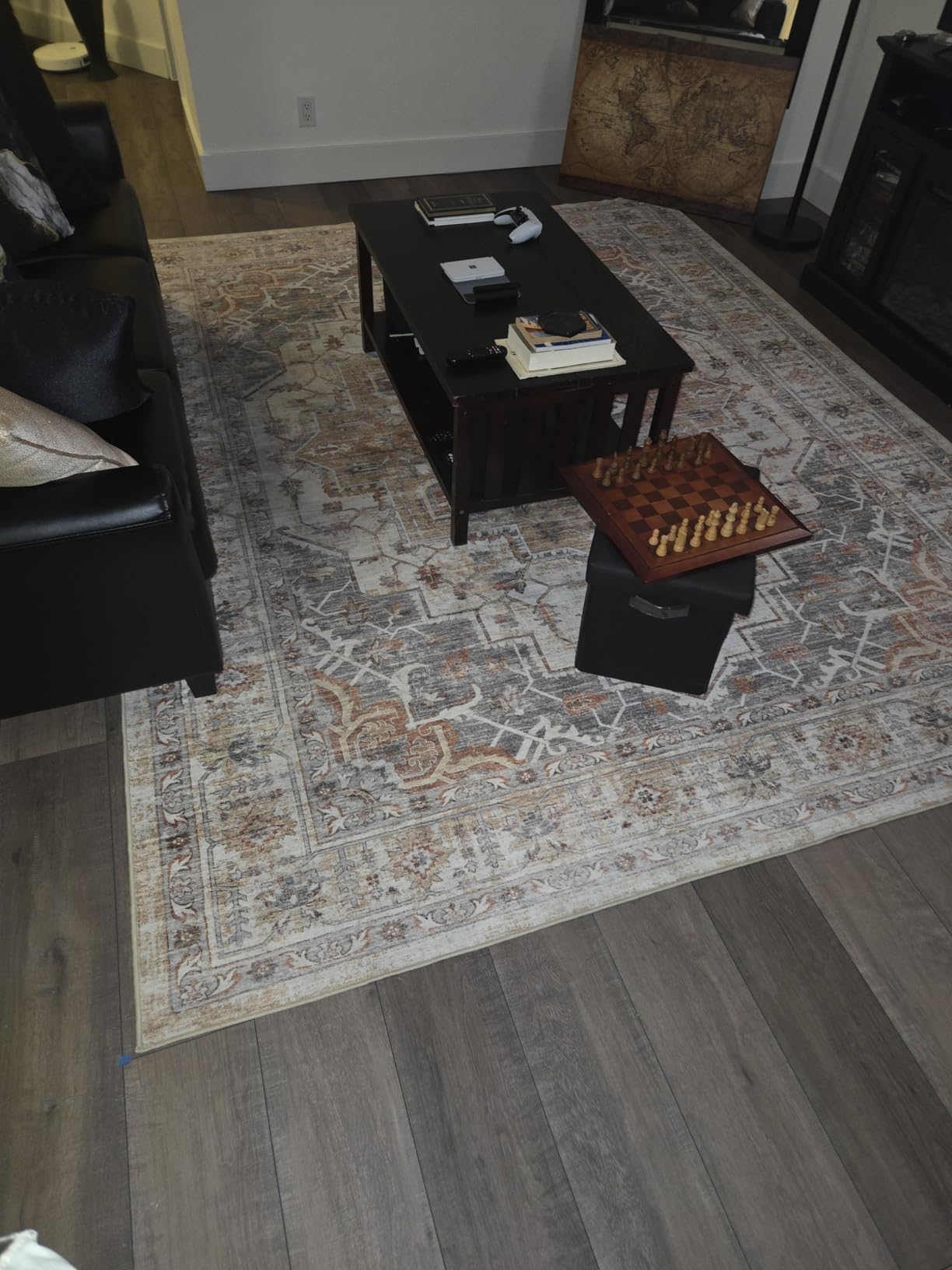 befbee 8x10 Area Rugs for Living Room, Washable Vintage Non Slip Rug customer photo 1