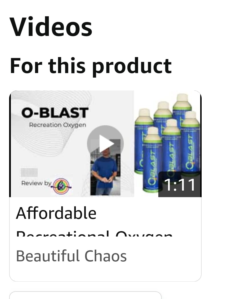 O2 Blast - Portable Oxygen Can with Flip-Top Cap for Travel, 10L, 6-Pack | Filled with 99.99% Pure Oxygen Designed for Active Lifestyles, Hiking, Camping, Outdoor Recreation, Sporting, Road Trips customer photo 2