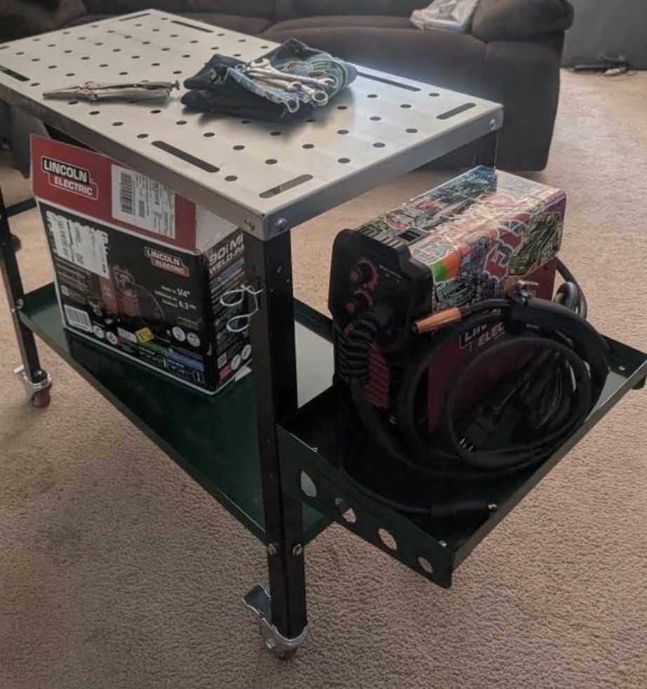 Lincoln Electric 90i MIG and Flux Core Wire Feed Weld-PAK Welder, 120V customer photo 2