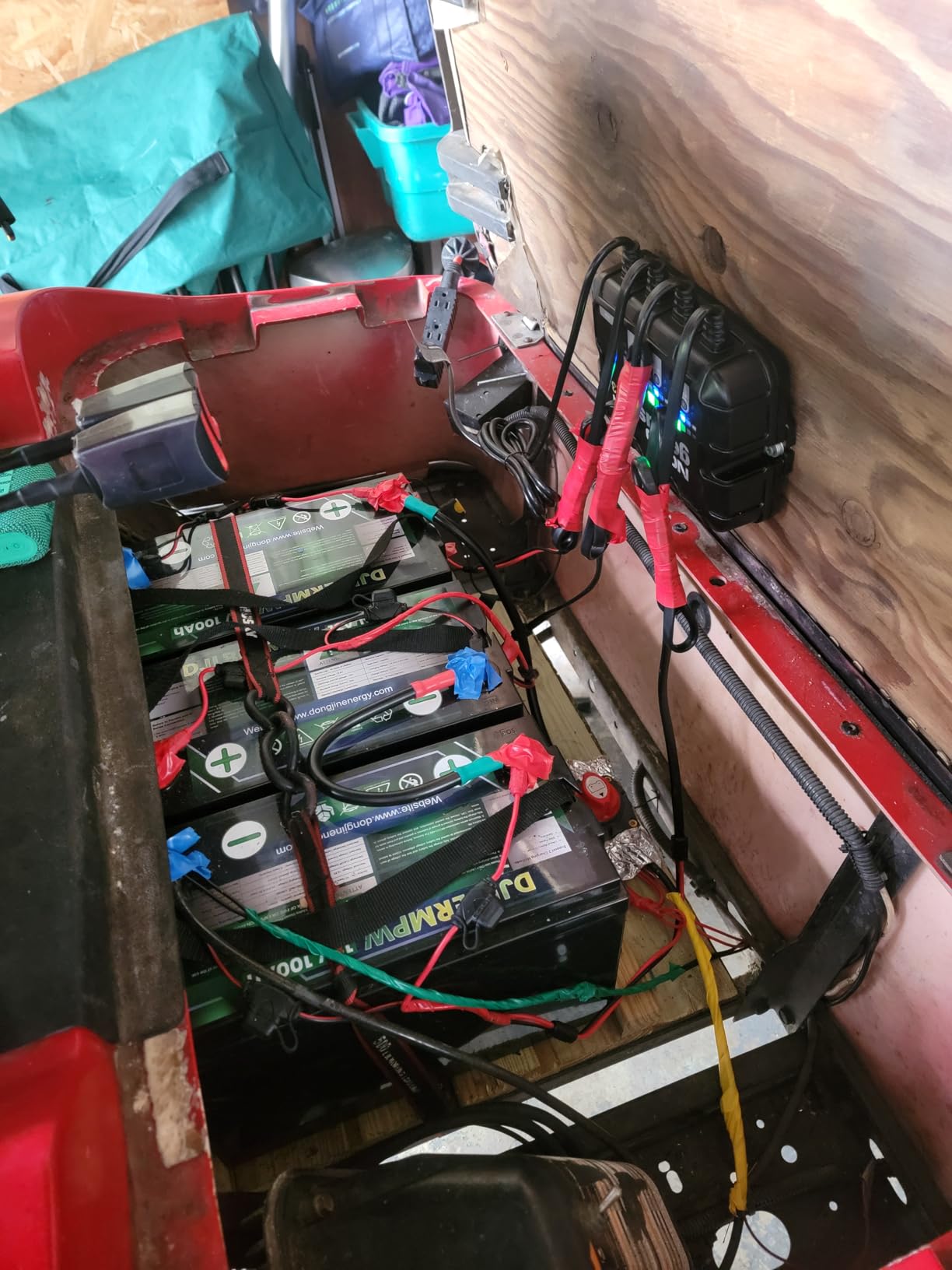 12V 100Ah LiFePO4 Battery,100A BMS,15000 Deep Cycles Marine Lithium Battery customer photo 1