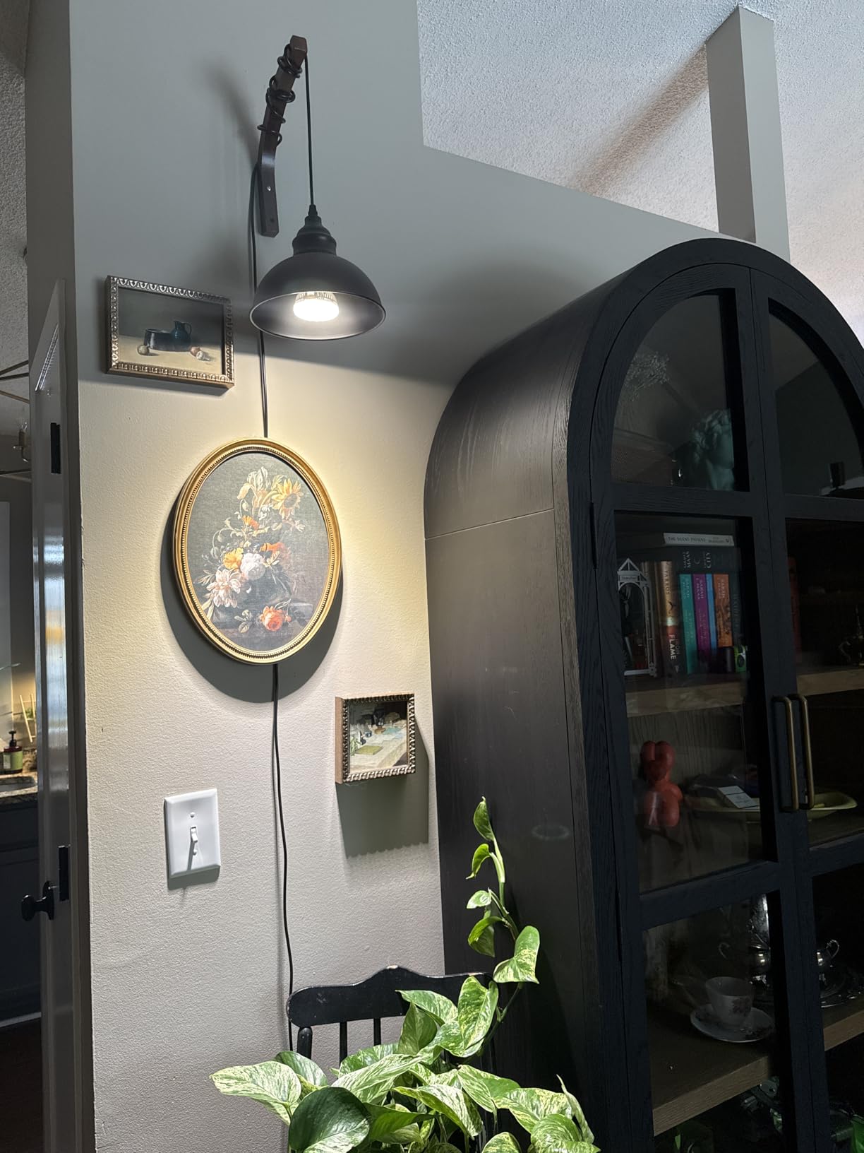 Plug in Pendant Light, 15FT Hanging Lights with Plug in Cord customer photo 2