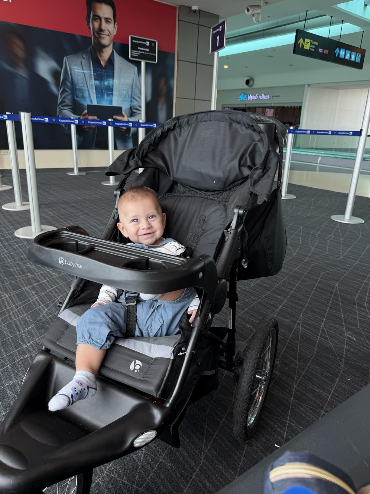 Baby Trend Expedition Jogger, Dash Grey customer photo 2