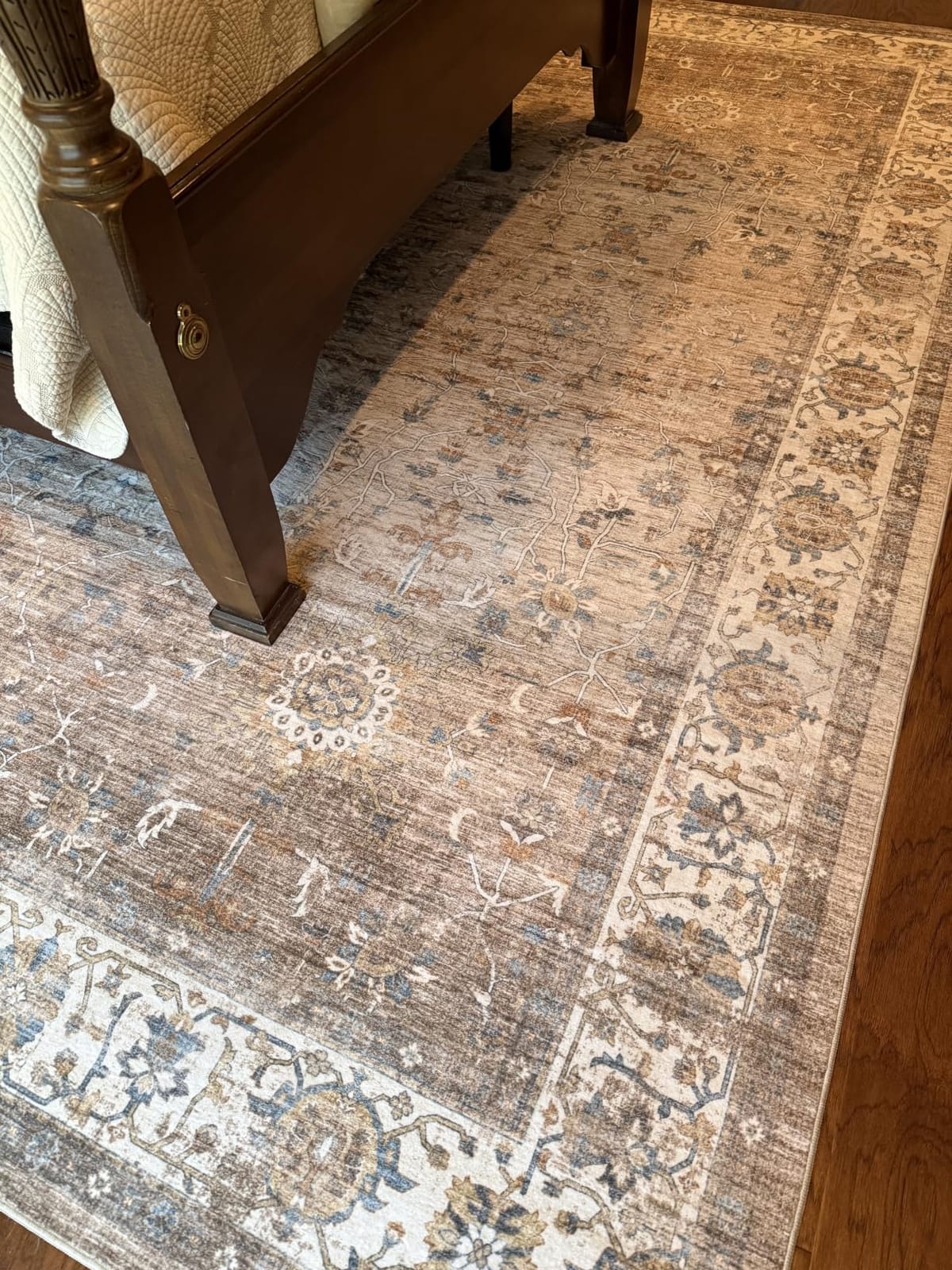 befbee 9x12 Area Rugs for Living Room, Washable Vintage Non Slip Rug customer photo 2