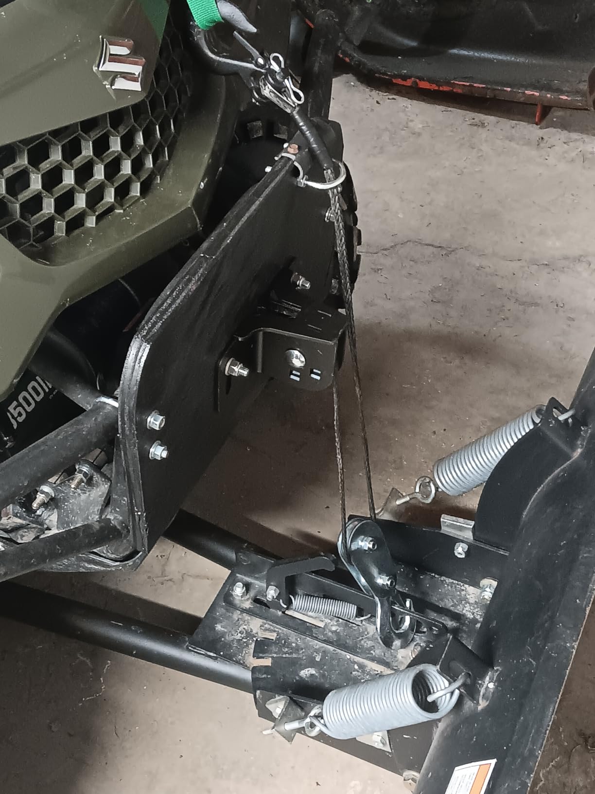 3500lbs ATV/UTV Winch with Synthetic Rope, Electric Boat Trailer Winch 12V, Waterproof Winch with 2 Wireless Remotes &Wired Switch,with Mounting Plate,Pulley,Rope Damper,Aluminium Fairlead customer photo 1