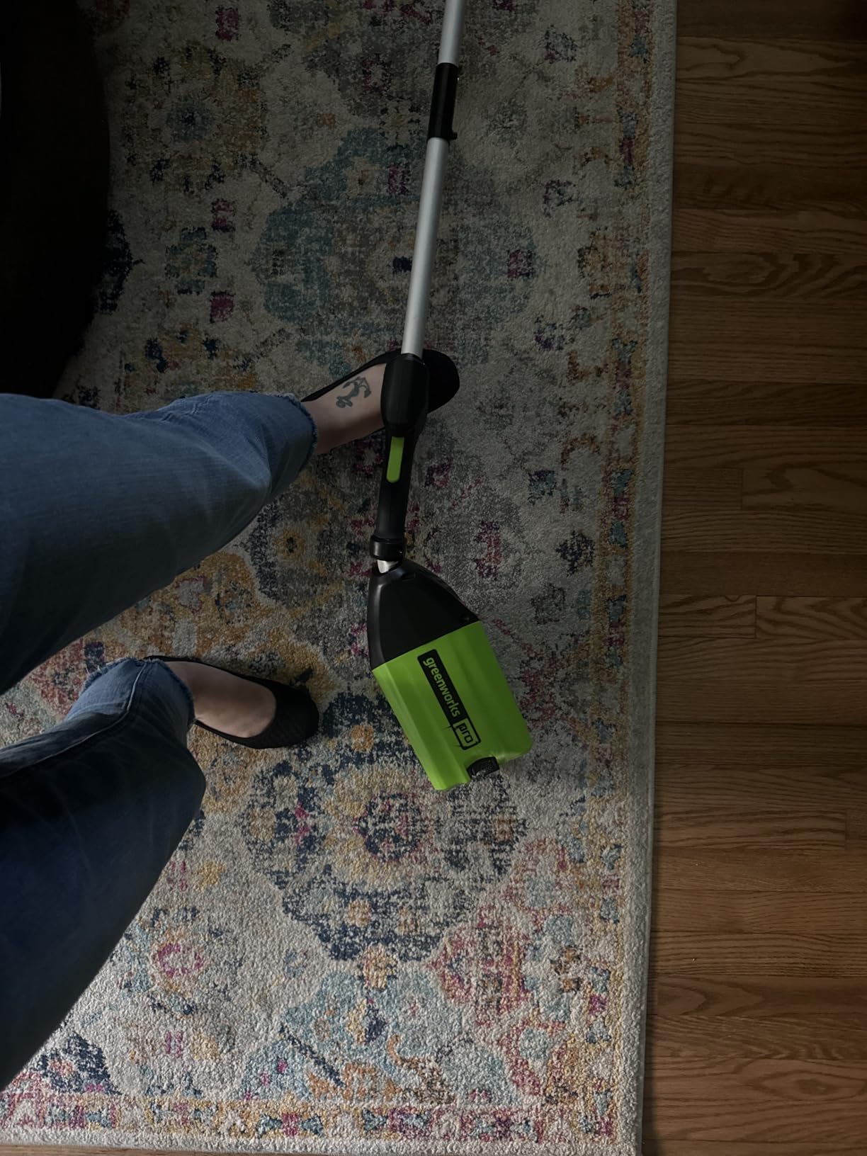 Greenworks 60V 13 in String Trimmer & 540 CFM Blower Combo, 4.0 Ah Battery customer photo 1