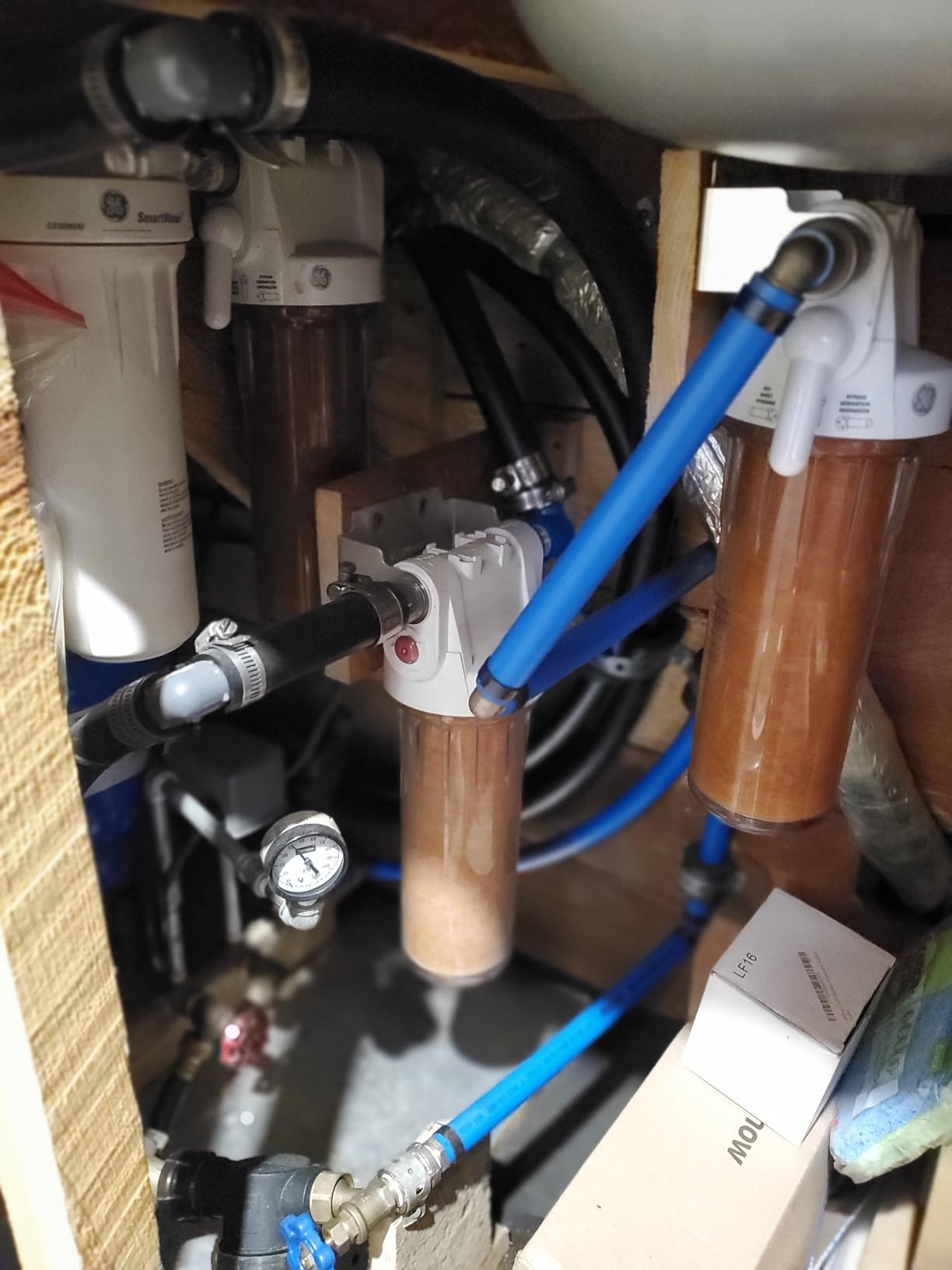 GE Whole House Water Filtration System, Reduce Sediment, Rust & More, Install Kit & Accessories Included, Filter Not Included, Replace Filter (FXWTC, FXUSC, FXWPC, FXWSC) Every 3 Months, GXWH20T customer photo 2