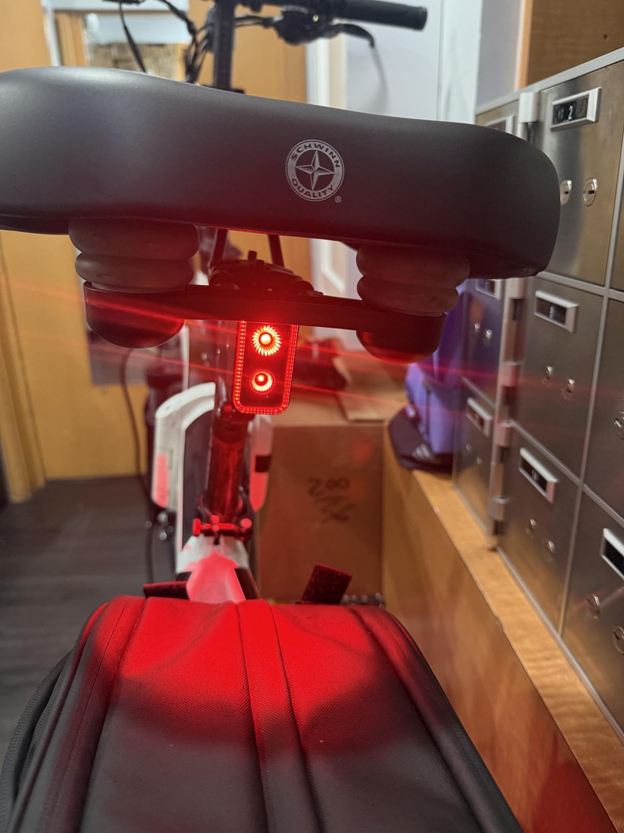MagicShine SEEMEE 300/400 Bike Taillight,300/400 Lumen Bike Tail Light,360° Visible Smart Brake Sensor IPX6 Waterproof Rear Bike Light for Night Riding customer photo 2