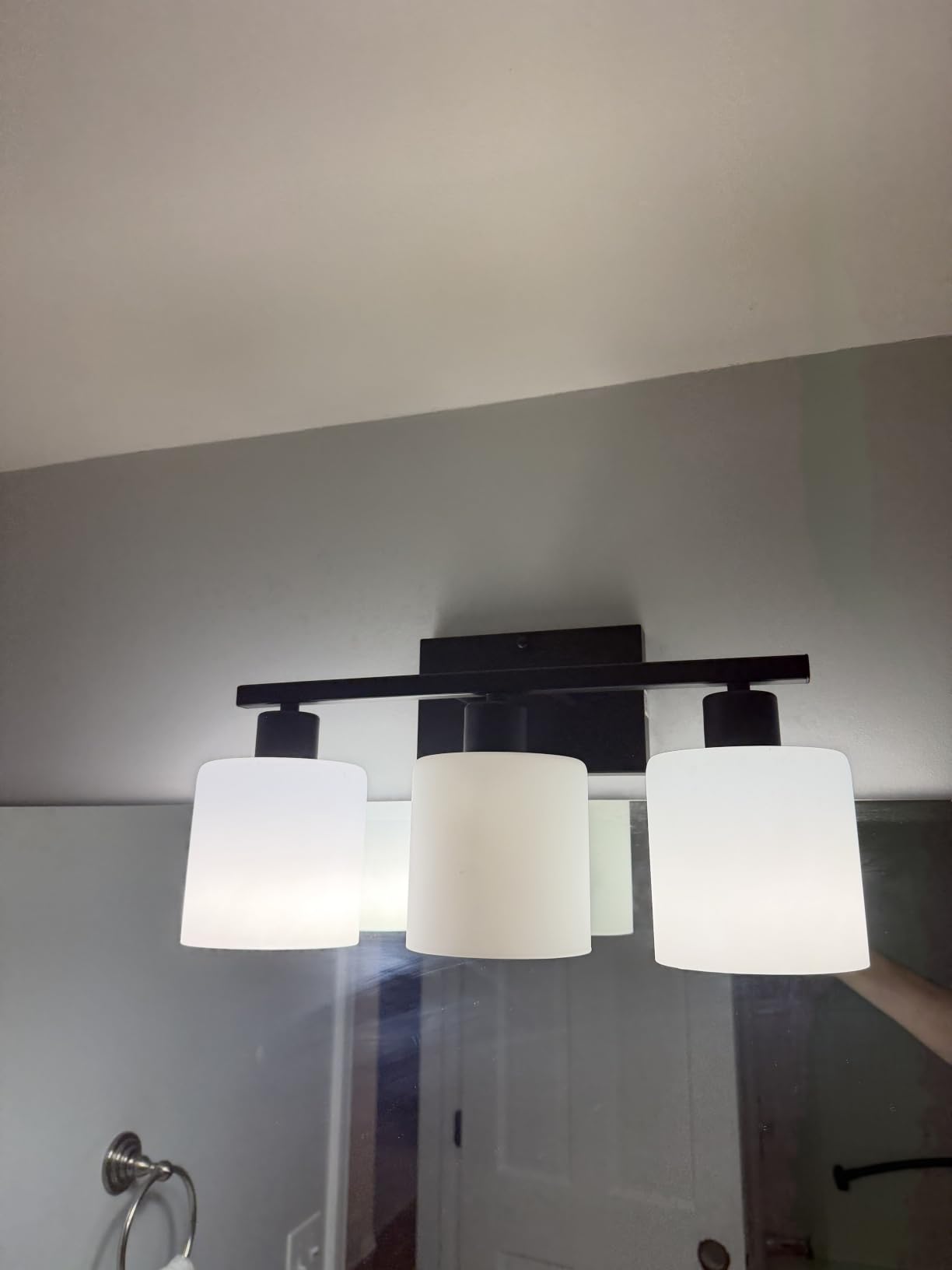18 Inches Bathroom Light Fixtures Over Mirror Brushed Nickel customer photo 1