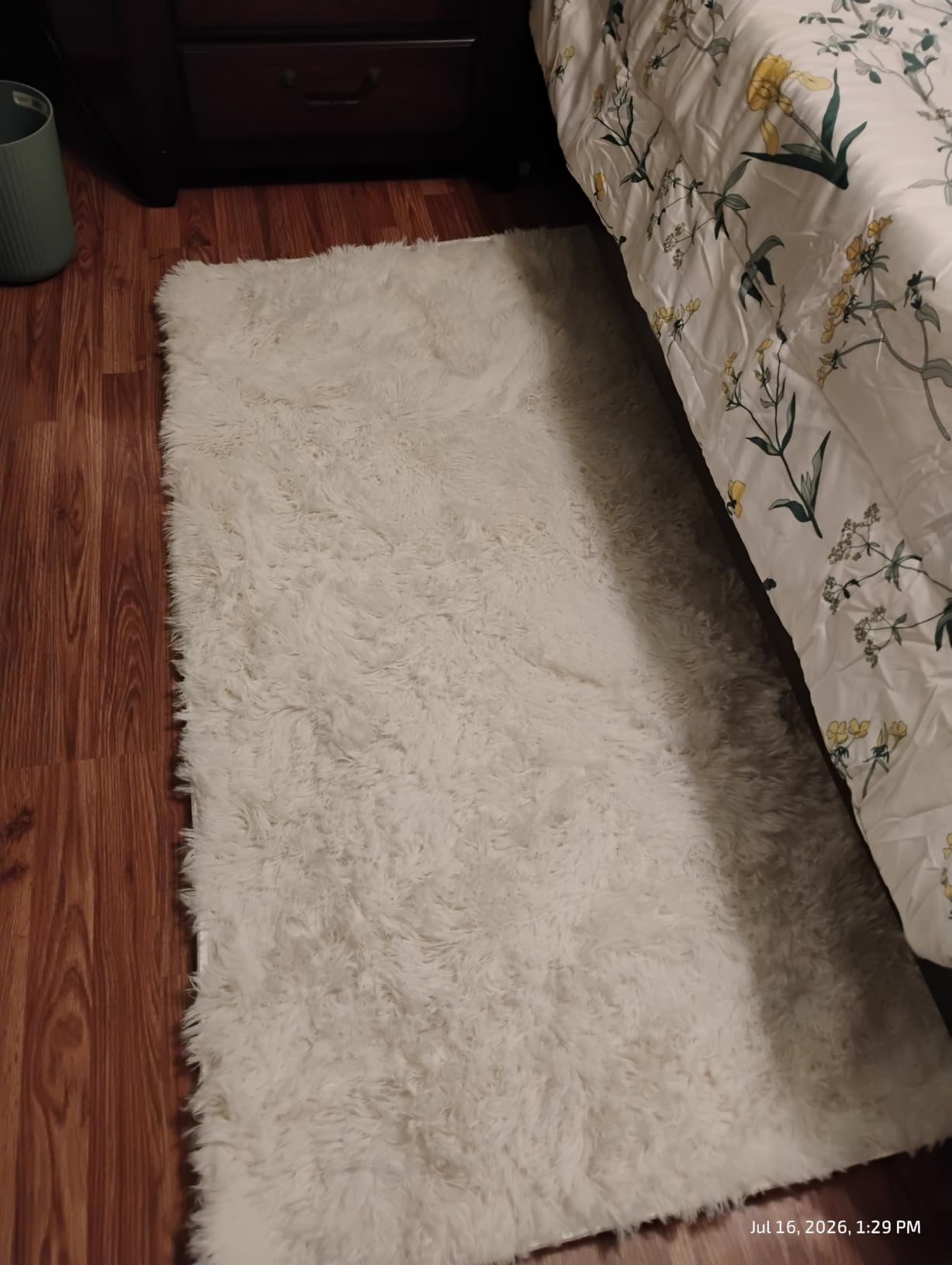 Pink Fluffy 4x6 Area Rugs for Bedroom Girls, Plush Washable Carpet customer photo 1