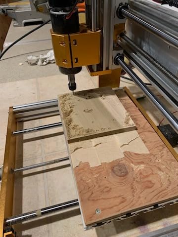 LUNYEE 3018 PRO MAX CNC Machine 500W All-Metal CNC Router Machine 3 Axis Limit Switches & Emergency-Stop with GRBL Offline Control for Cutting Wood Acrylic MDF Plastic, Working Area: 300 x 180 x 80mm customer photo 1