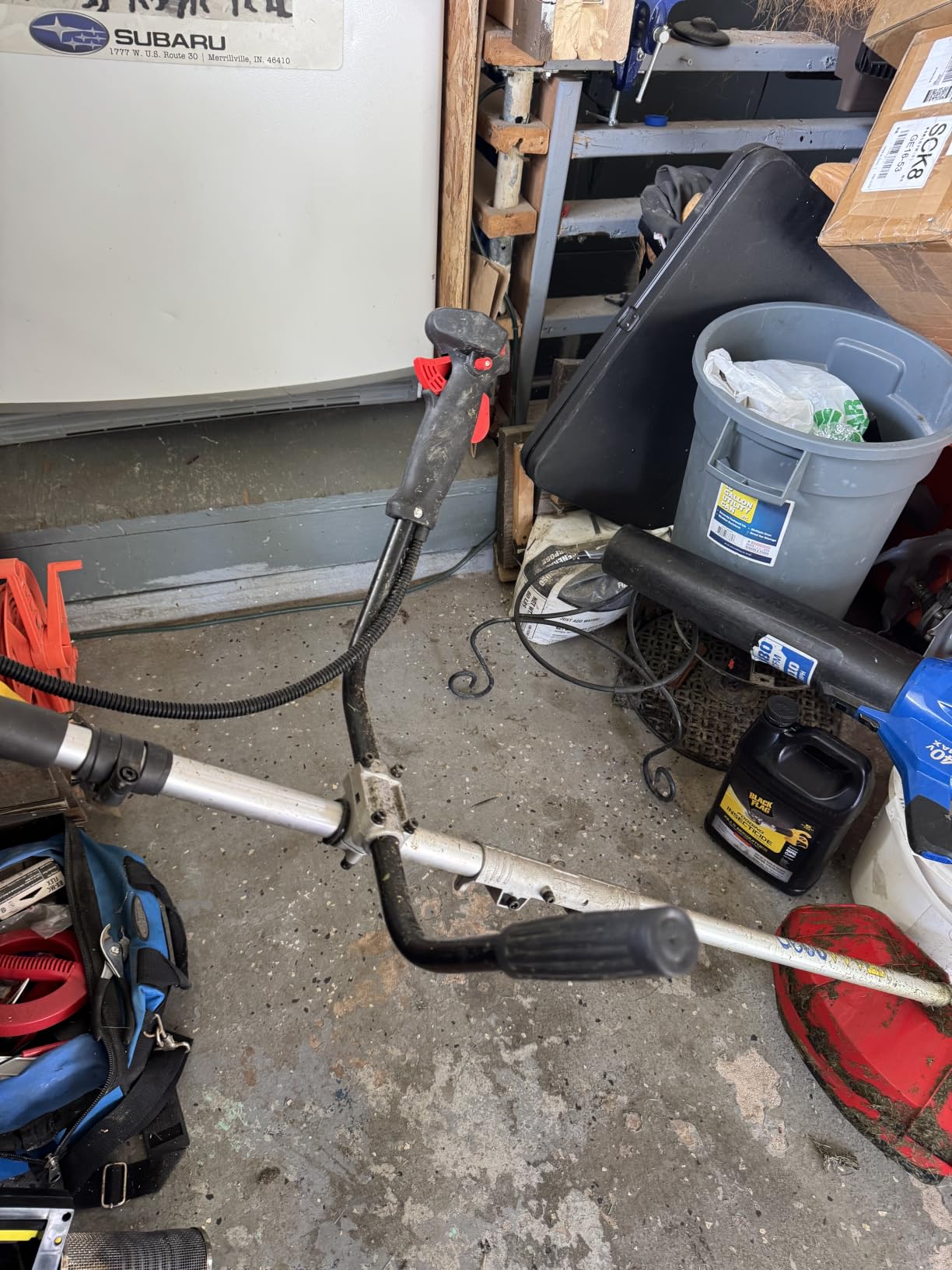 52cc Gas String Trimmer, 2-Cycle Brush Cutter with U-Handle (C-Red) customer photo 1