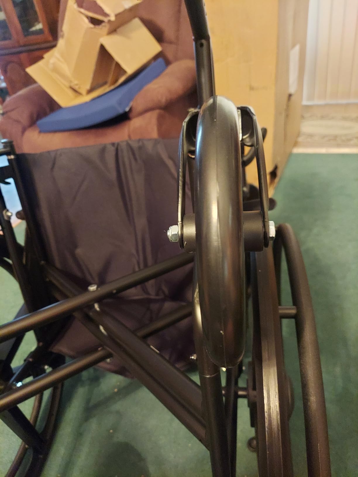 Vive Bariatric Wheelchair for Adults (400 lb Heavy Duty Capacity, 20” Seat) customer photo 2