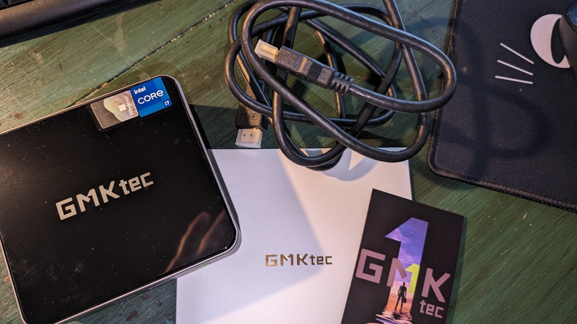 GMKtec Mini PC Intel Core i7-1185G7 (Up to 8 GHz) 16GB DDR4 1TB SSD customer photo 2