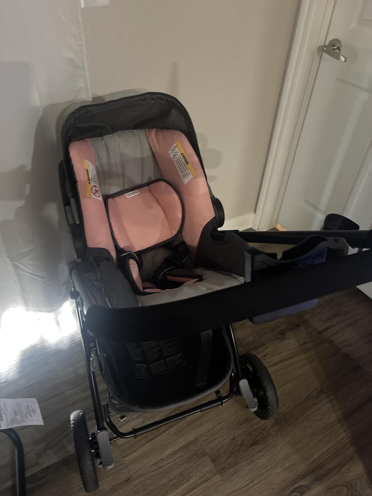 Baby Trend Passport Switch 6-in-1 Modular Stroller Travel System with EZ-Lift Plus Infant Car Seat, Dash Black customer photo 2