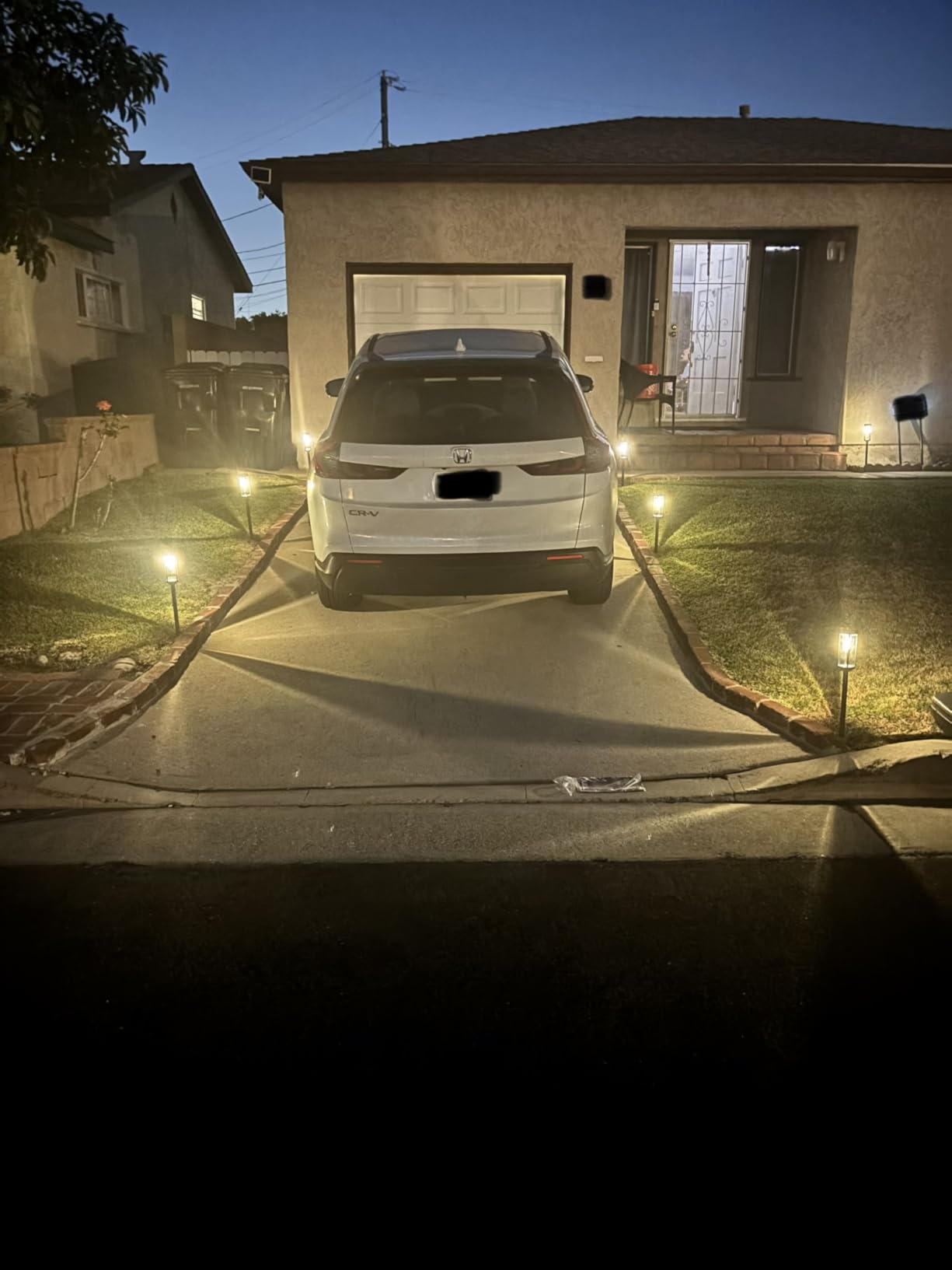 ALFIOT Bright Solar Pathway Lights, 8 Pack, 3 Heights, Cool White, IP65 customer photo 2