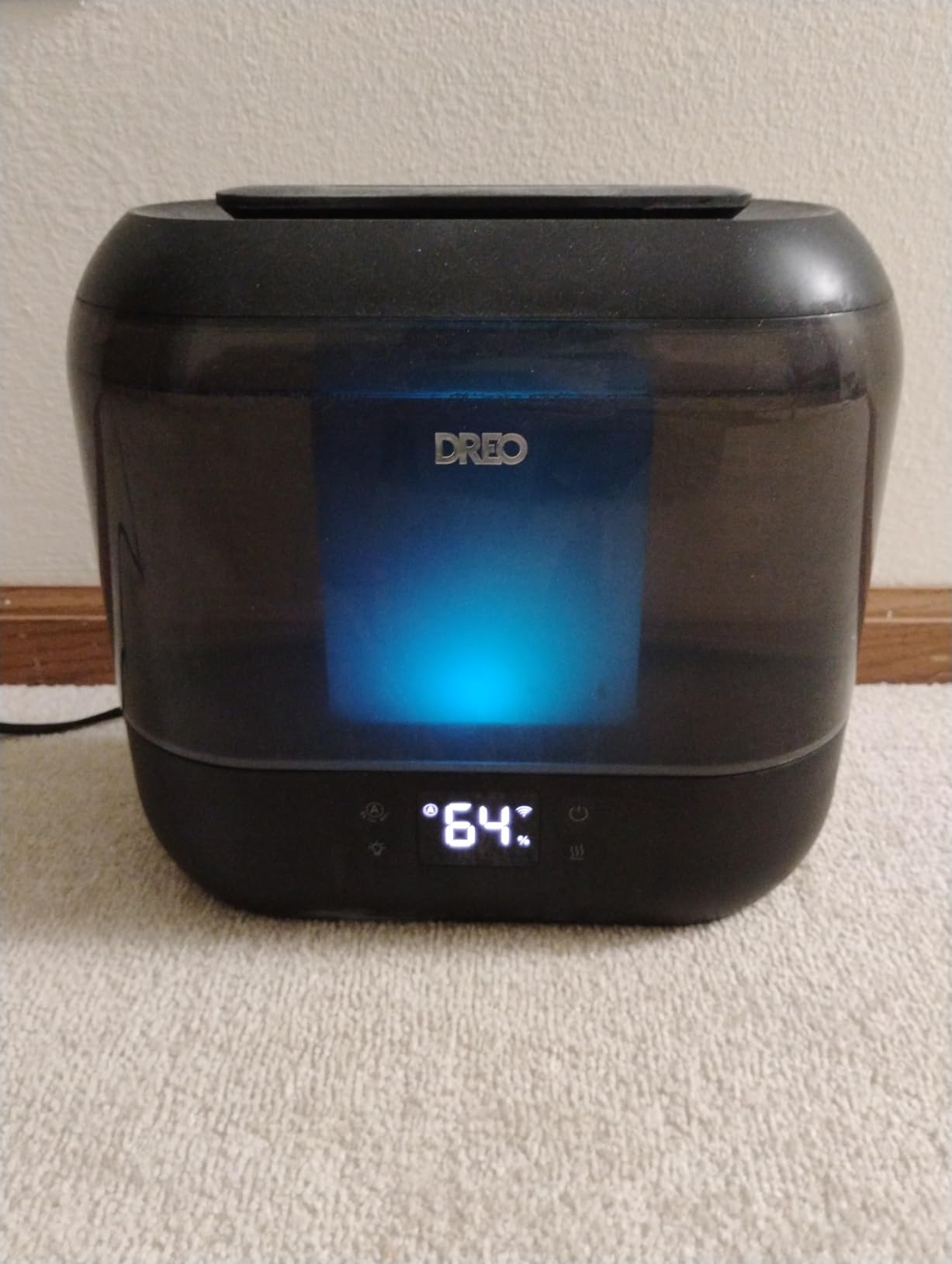 DREO Smart Humidifiers for Bedroom, 4L Cool Mist Humidifier customer photo 1