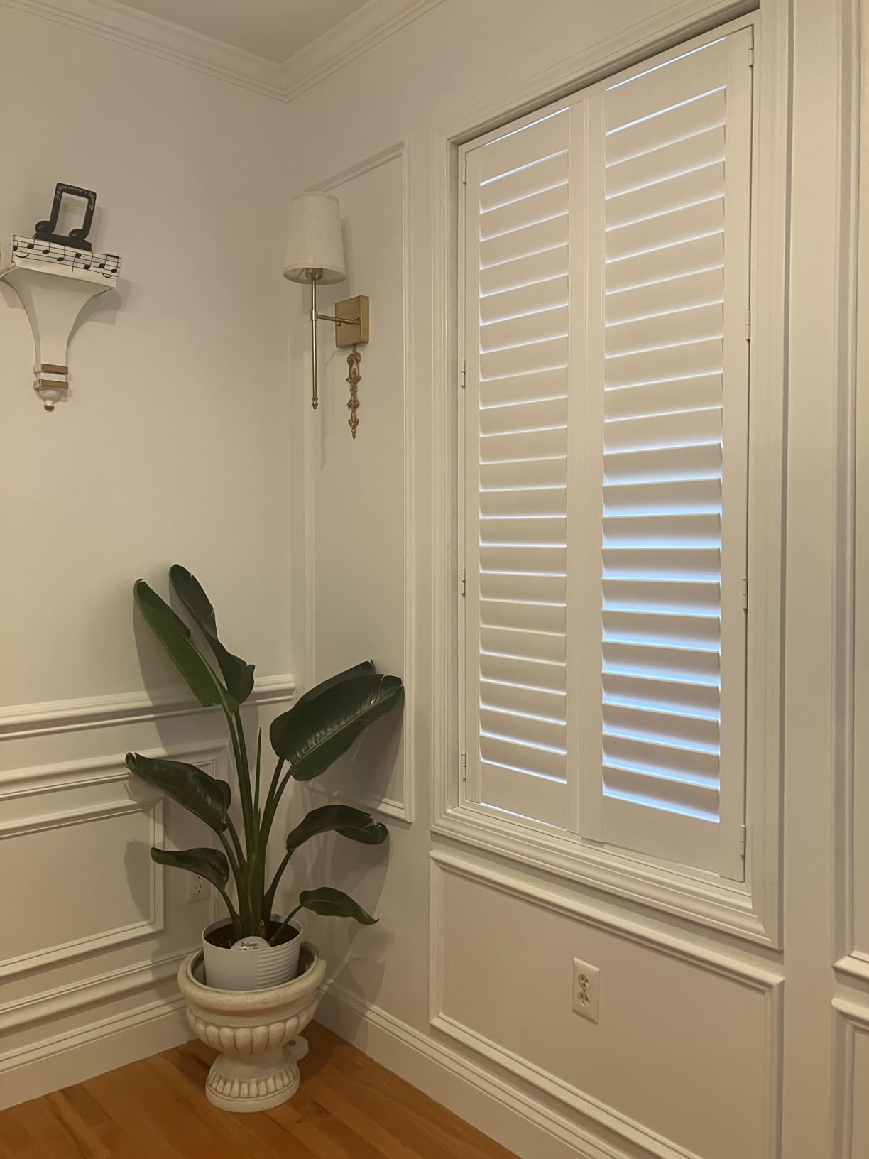 SHUTTER WORKS Plantation Shutters for Interior Windows | Indoor Shutters | Waterproof | Customizable Sizes | Plantation Blinds customer photo 2
