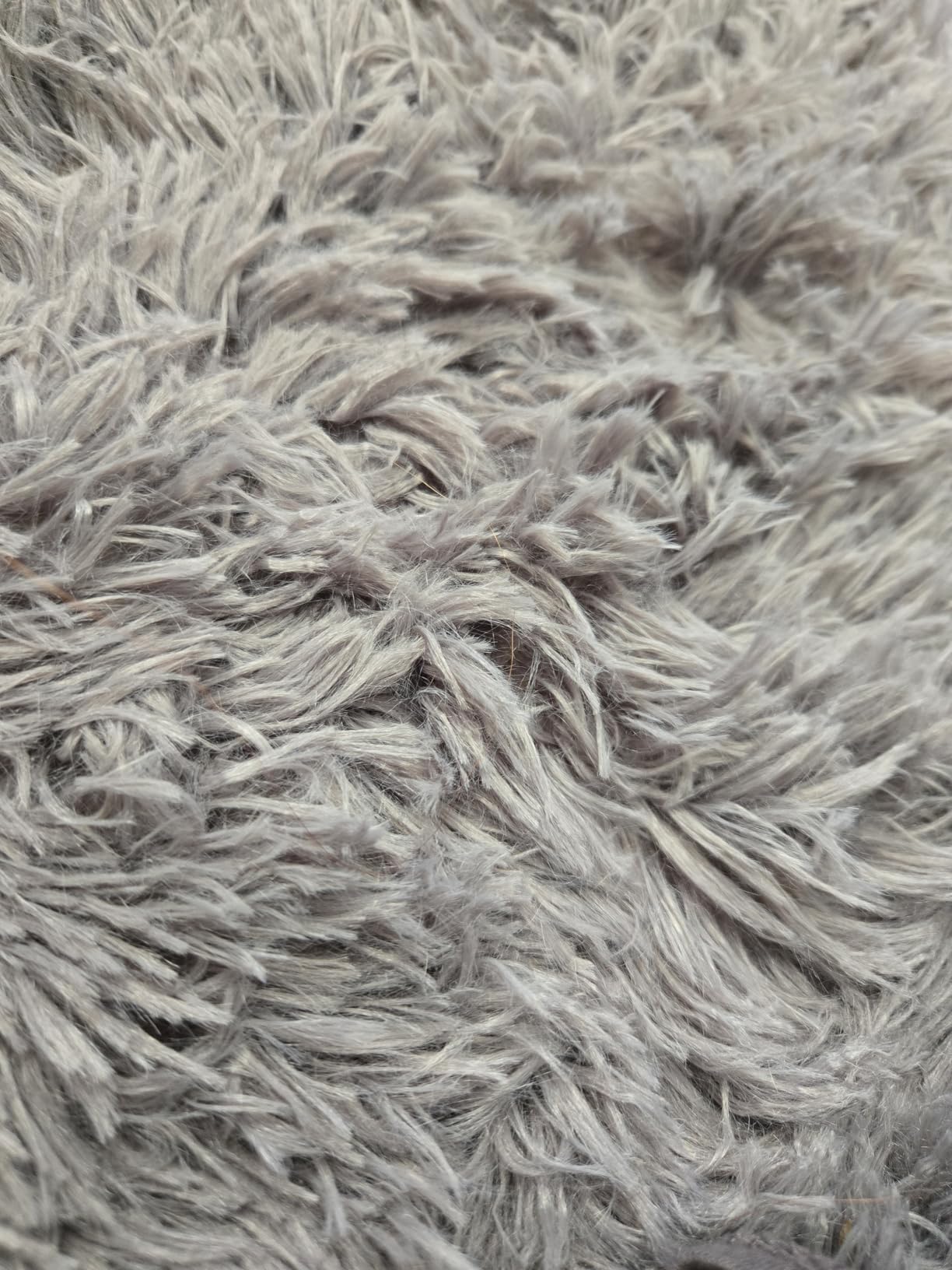 5X8 Ultra Soft Rug for Living Room, 5X8 Fluffy Shag Area Rug for Bedroom, Modern Shaggy Carpets Fuzzy Rug for Teens Dorm Nursery Home Decor Aesthetic, Upgrade Anti-Skid Durable, Grey customer photo 2