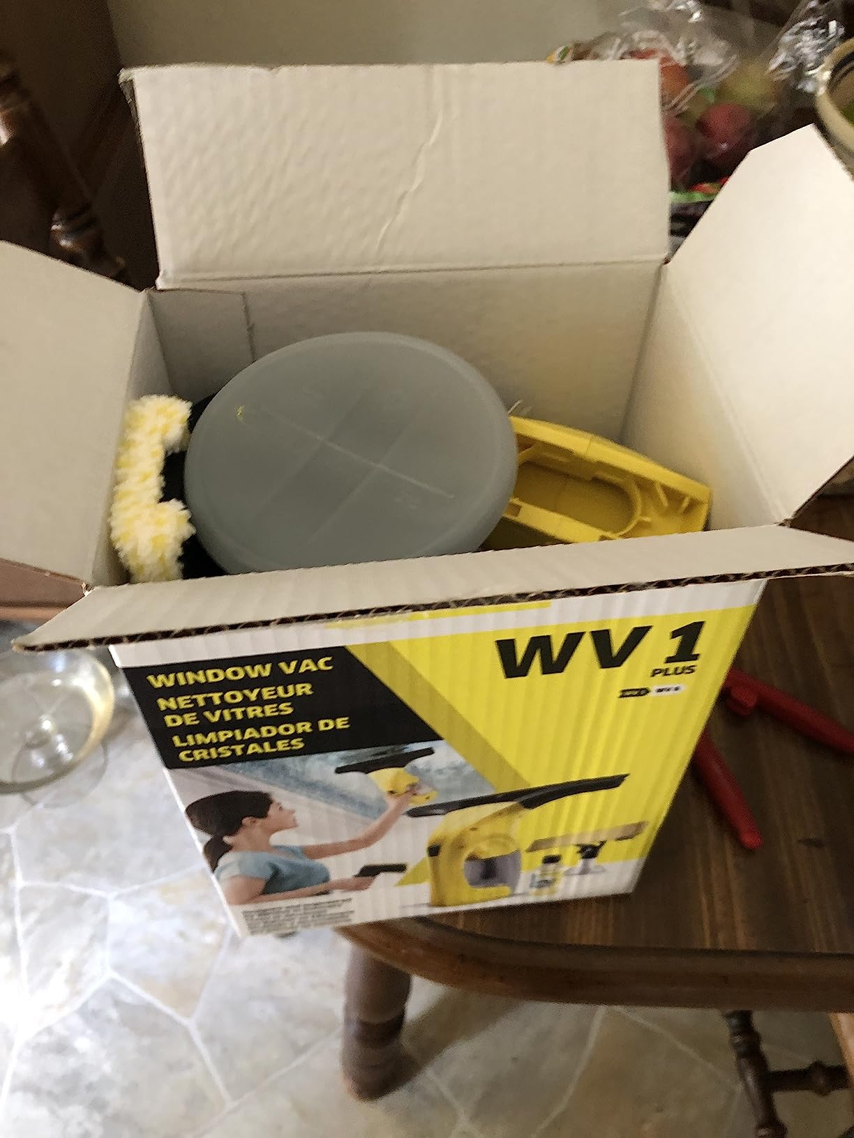 Kärcher Electric Window Vacuum WV 1 Plus, Ideal for Showers, Mirrors, Glass customer photo 2