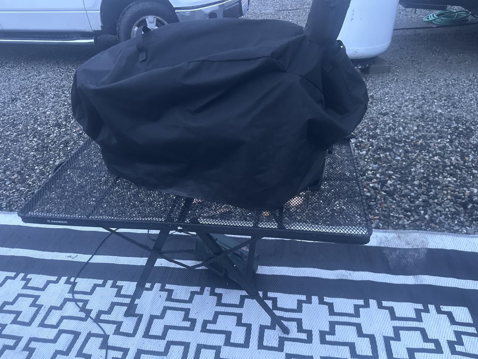 Raynesys Portable Folding Grill Table for Ourdoor, Camping, Picnic, BBQ customer photo 1