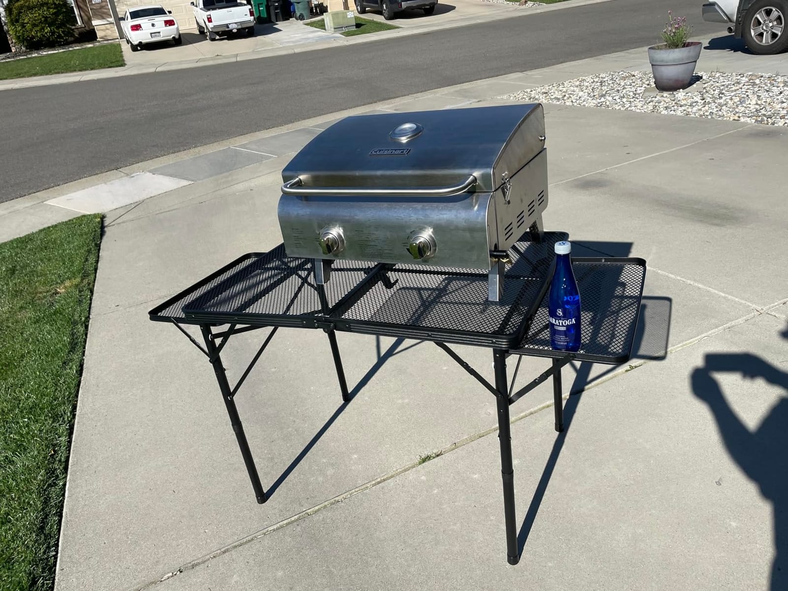 WildFinder Folding Table with 2 Wing Panels, 3x2 FT Foldable Camping Table customer photo 1