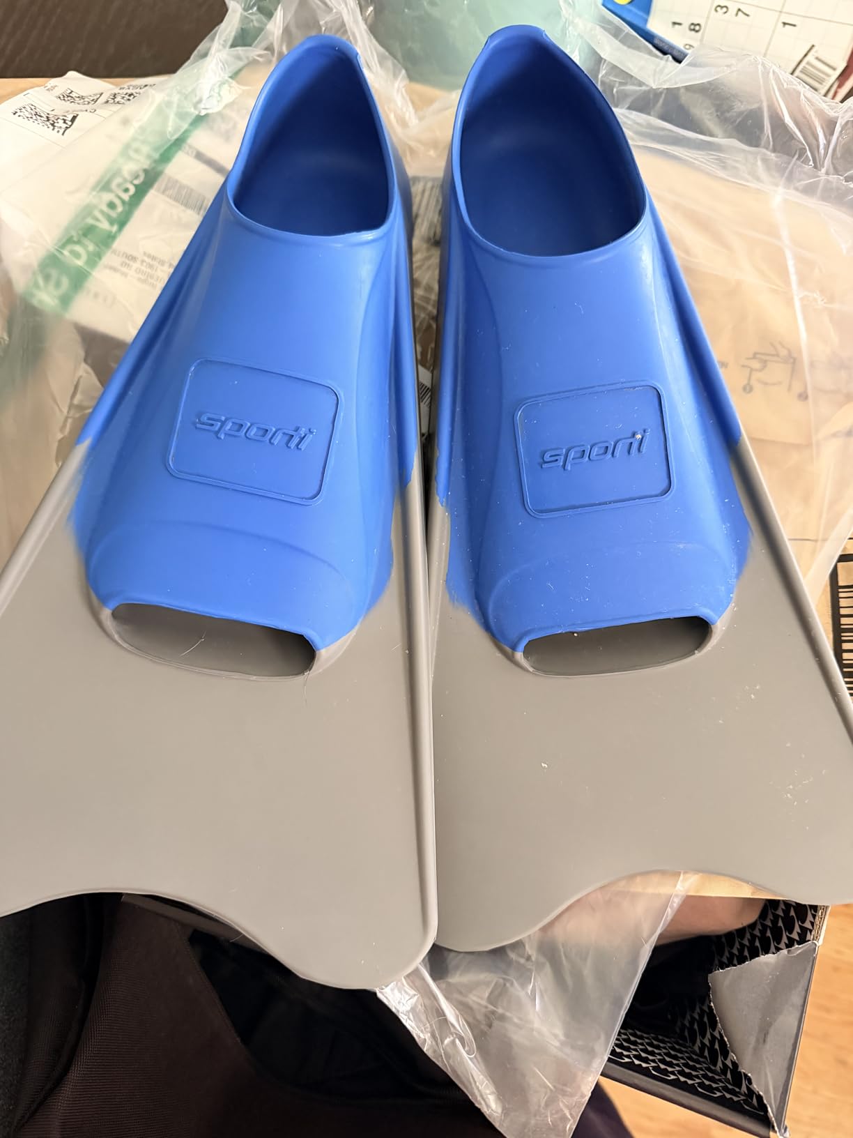 Sporti Unisex-Adult & Kids Long Floating Swim Fins for Pool Lap Swimming customer photo 2