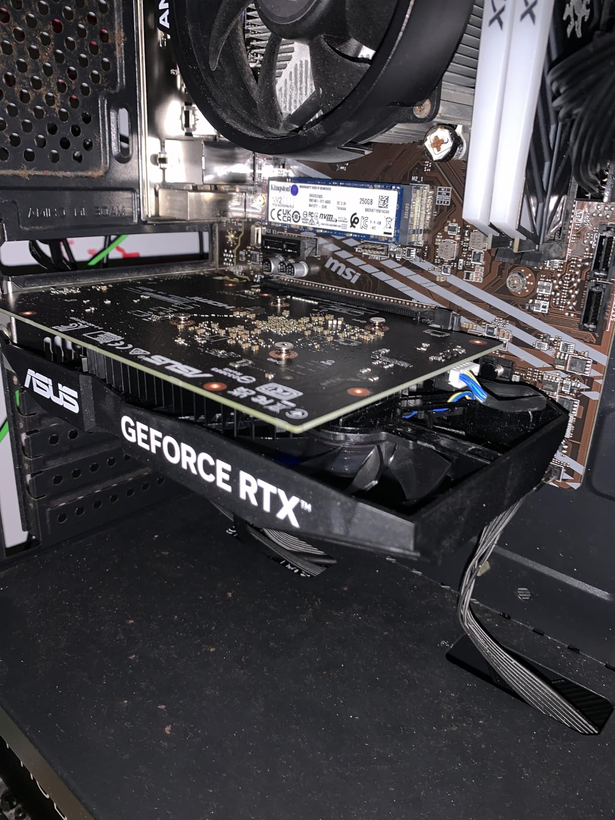 ASUS Dual GeForce RTX 3050 6GB GDDR6 OC Edition Gaming Graphics Card customer photo 2