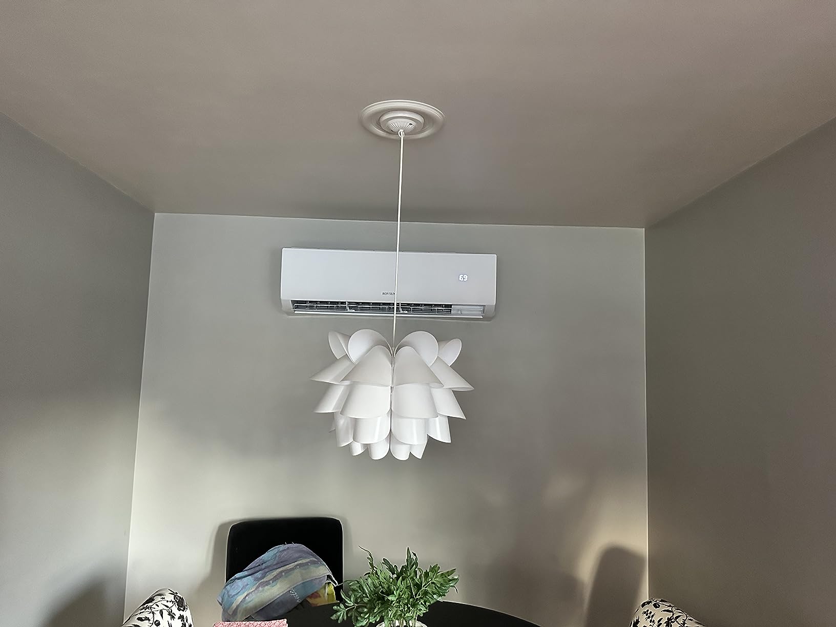 ROVSUN 28000 BTU Tri Zone WIFI Mini Split AC/Heating System, 20 SEER2 3 Zone (9K/9K/12K) BTU Ductless Split Air Conditioner with Pre-Charged Condenser, Heat Pump & 25Ft Line Set, 208-230V customer photo 2