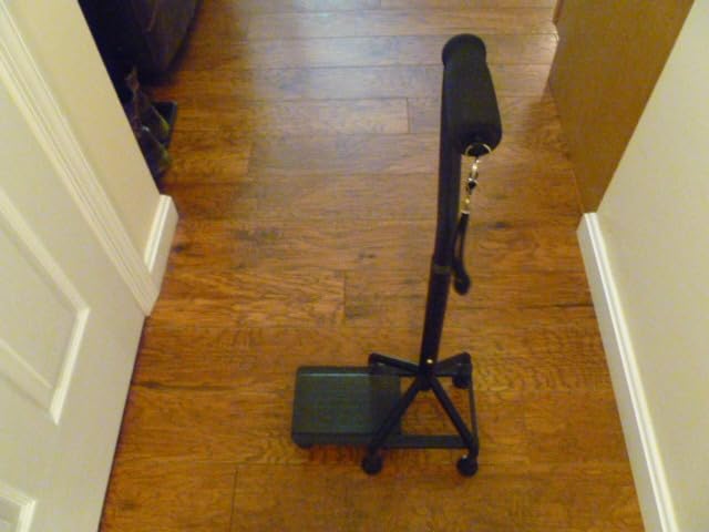 MMingo Adjustable Stair Climbing Assist Cane for Seniors, Non-Slip Walking Aid for Stability and Mobility on Stairs, Walk Up and Down with Ease customer photo 2