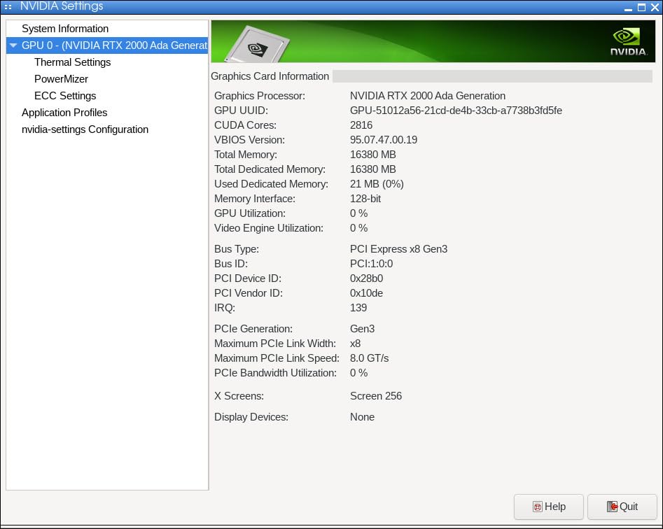 PNY NVIDIA RTX 2000 Ada Generation 16GB GDDR6 PCI Express 4.0 Dual Slot, Low Profil 4X MiniDisplayPort, 8K Support, Ultraleiser Aktiver Lüfter customer photo 1