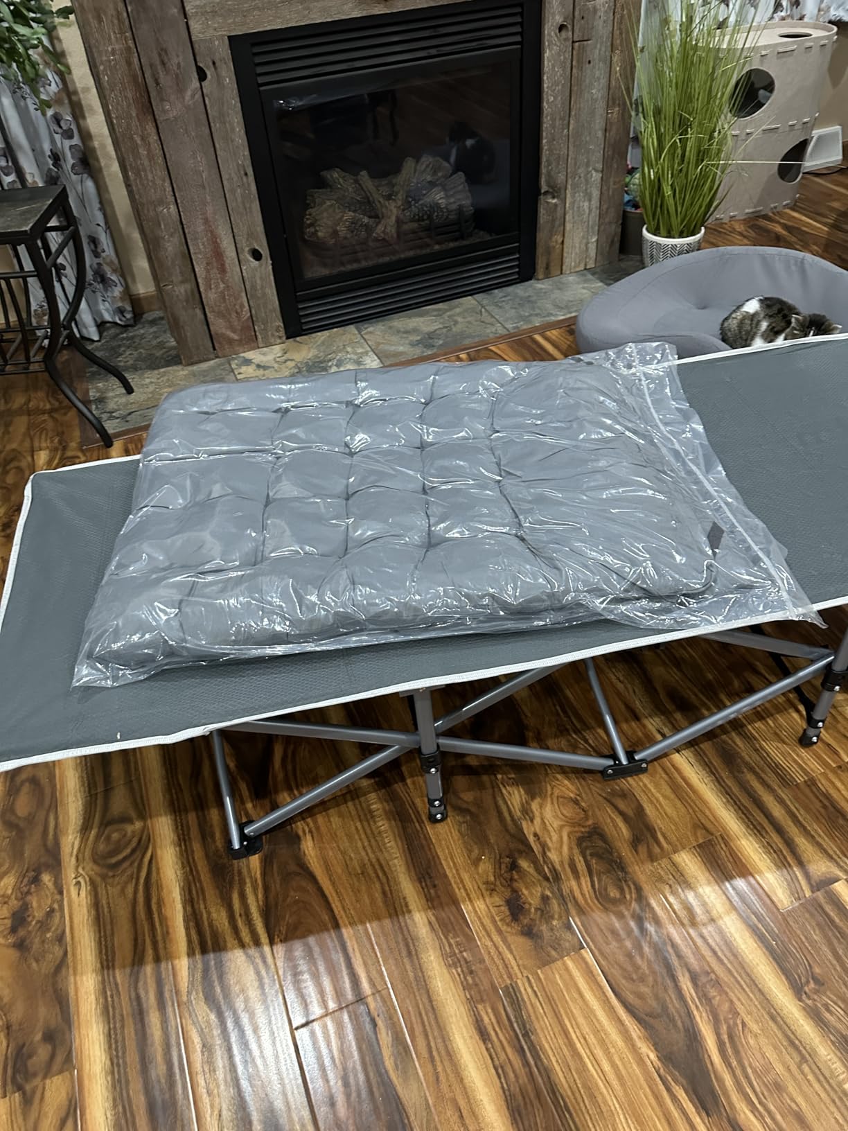 Slendor Camping Cot for Adults, Portable Folding Cot w/Carry Bag, 500lbs customer photo 1
