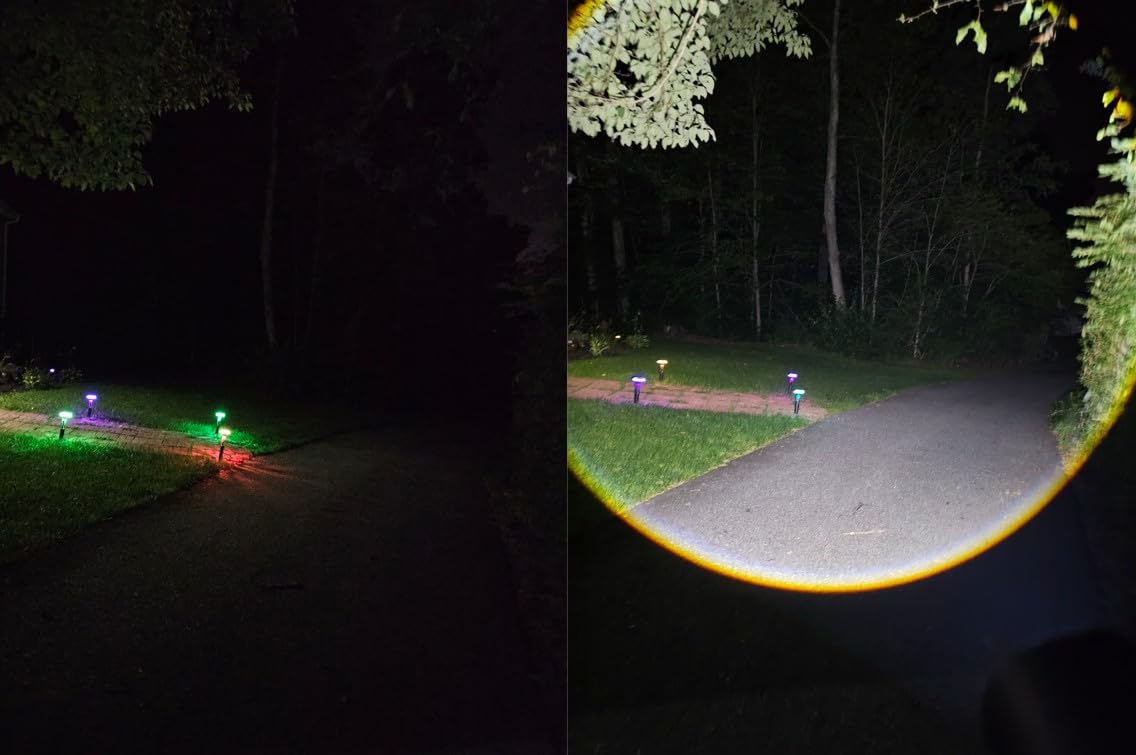 PHIXTON Rechargeable Flashlights High Lumens 100000 Super Bright Long Range 3280FT, Long Lasting 15H Powerful USB C LED Strong Flash Light High Powered, Heavy Duty, Zoomable, for Home Camping Gift customer photo 2