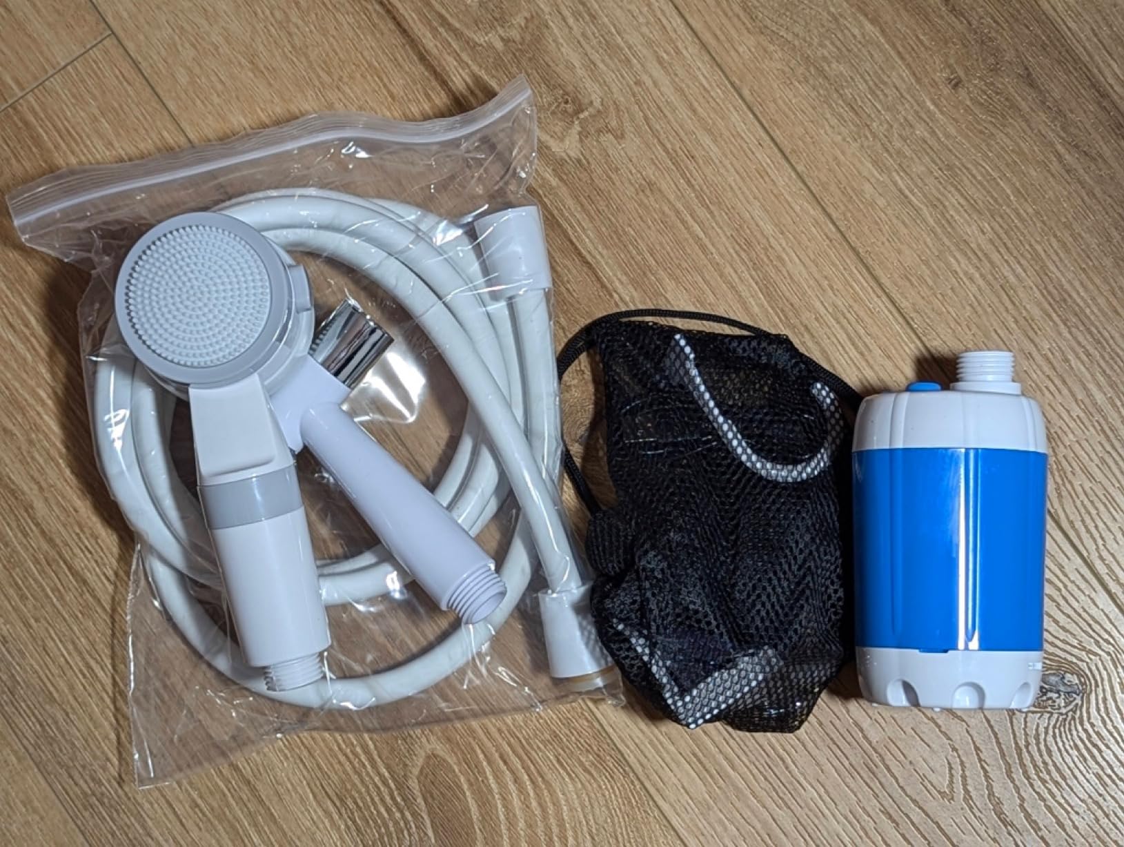 Ann Katy Portable Camping Shower Pump,Rechargeable Electric Outdoor Shower customer photo 1
