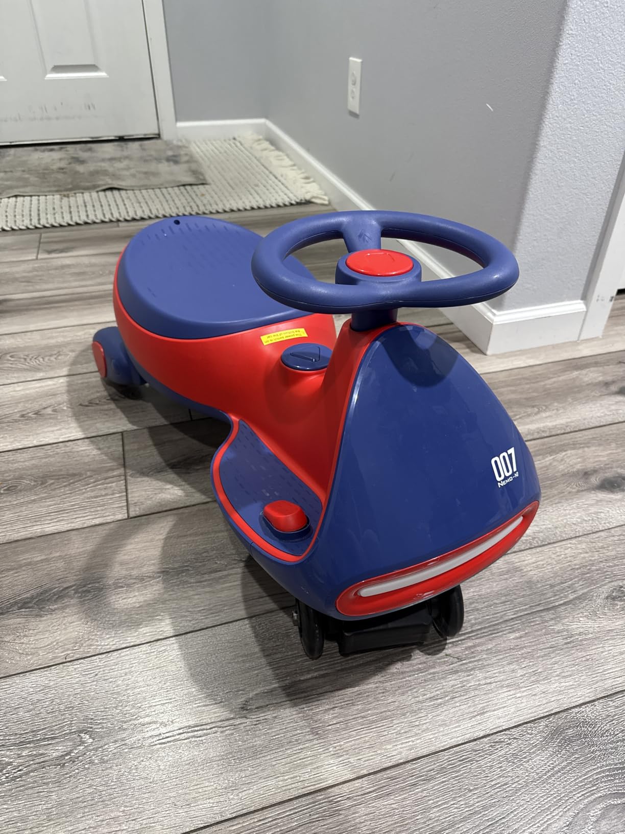 FanttikRide N7 Pro Electric Wiggle Car, Flashing Wheels, for Ages 3+, Pink | Max 4 Mph, Anti-Rollover, Kids Car with Bluetooth, Ride on Car with 150 Lbs, Easy Assembly, Indoor / Outdoor, CyberWiggle customer photo 1