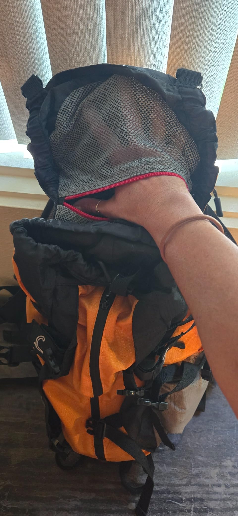 Teton 65L Signal backpack, durable and ready for hiking, camping or backpacking. Perfect lightweight travel bag with more room than you think, Onyx customer photo 1